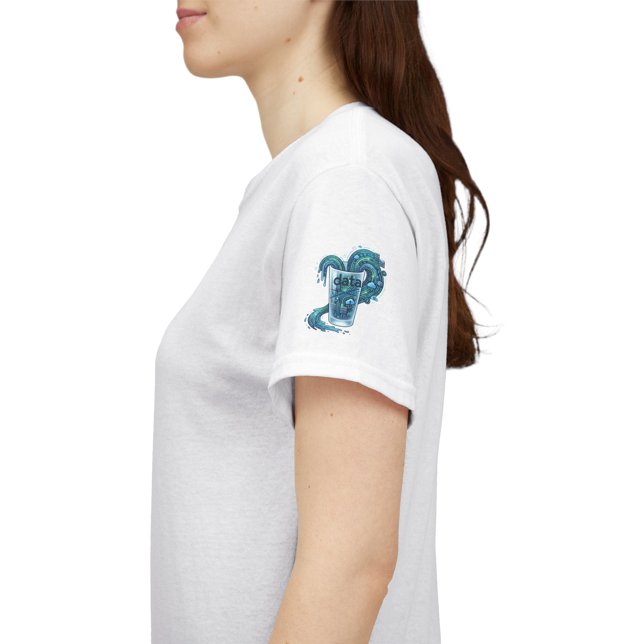 "Data Not Water" Premium Graphic Tee