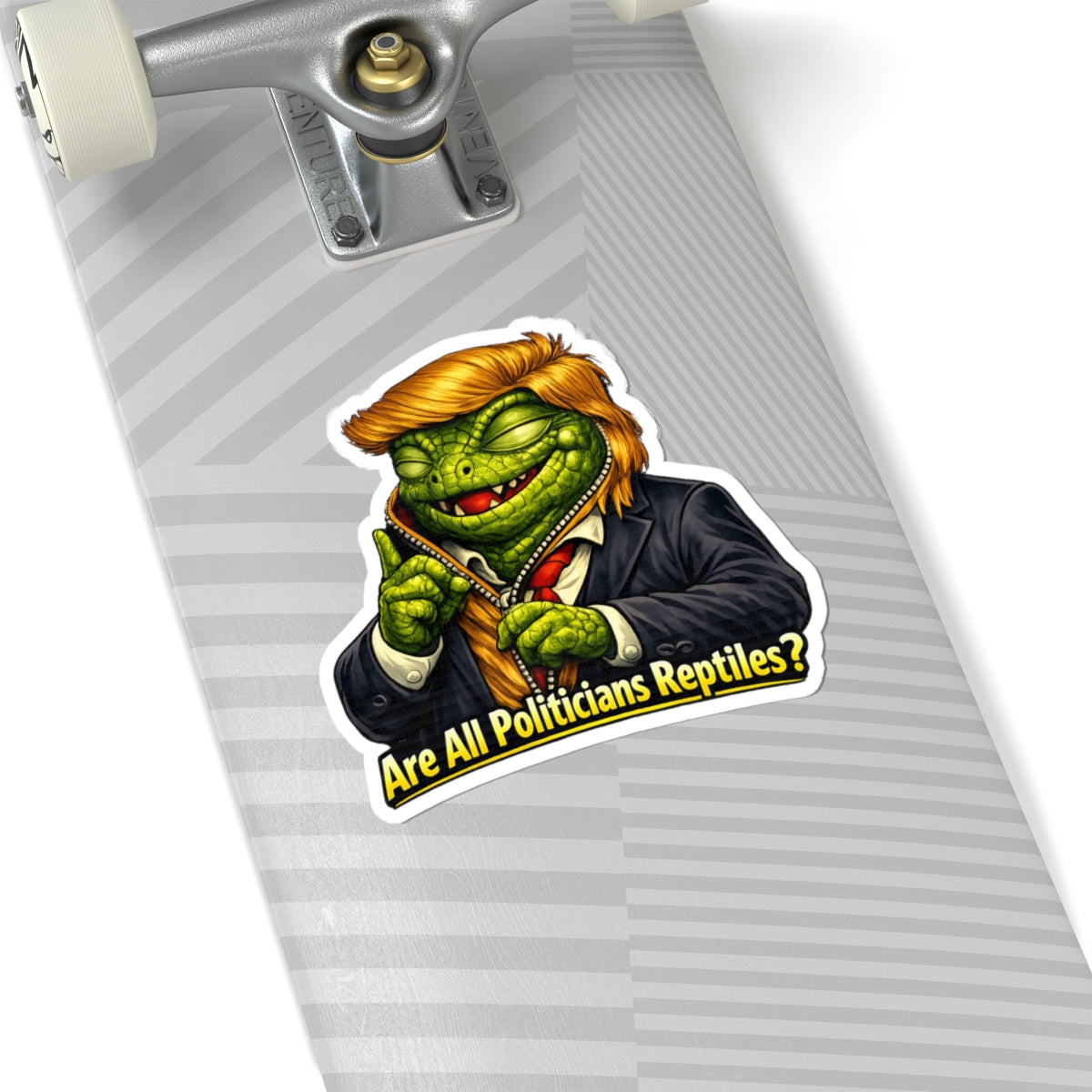 Reptilian Congress Committee | Kiss-Cut Sticker — AttitudeShirts