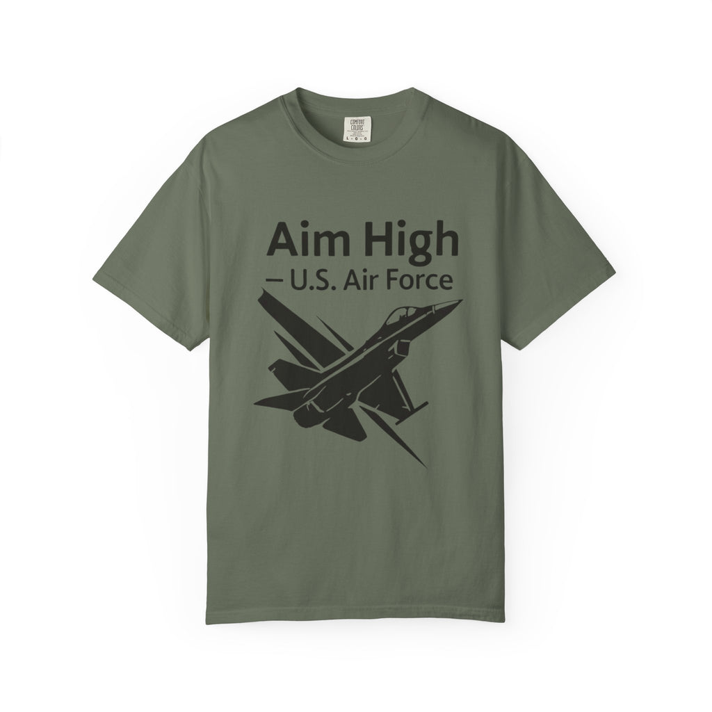 "Aim High" Unisex Garment-Dyed T-shirt