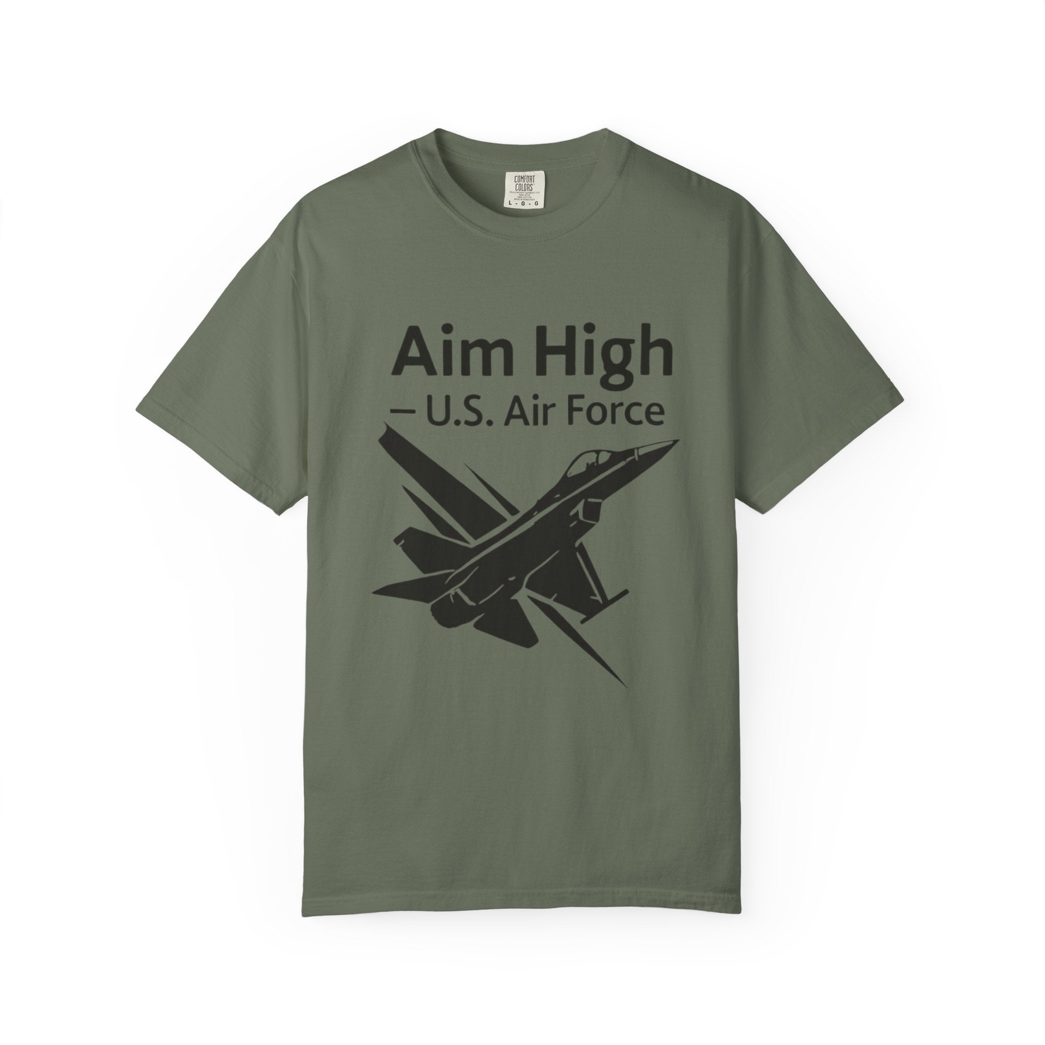 "Aim High" Unisex Garment-Dyed T-shirt