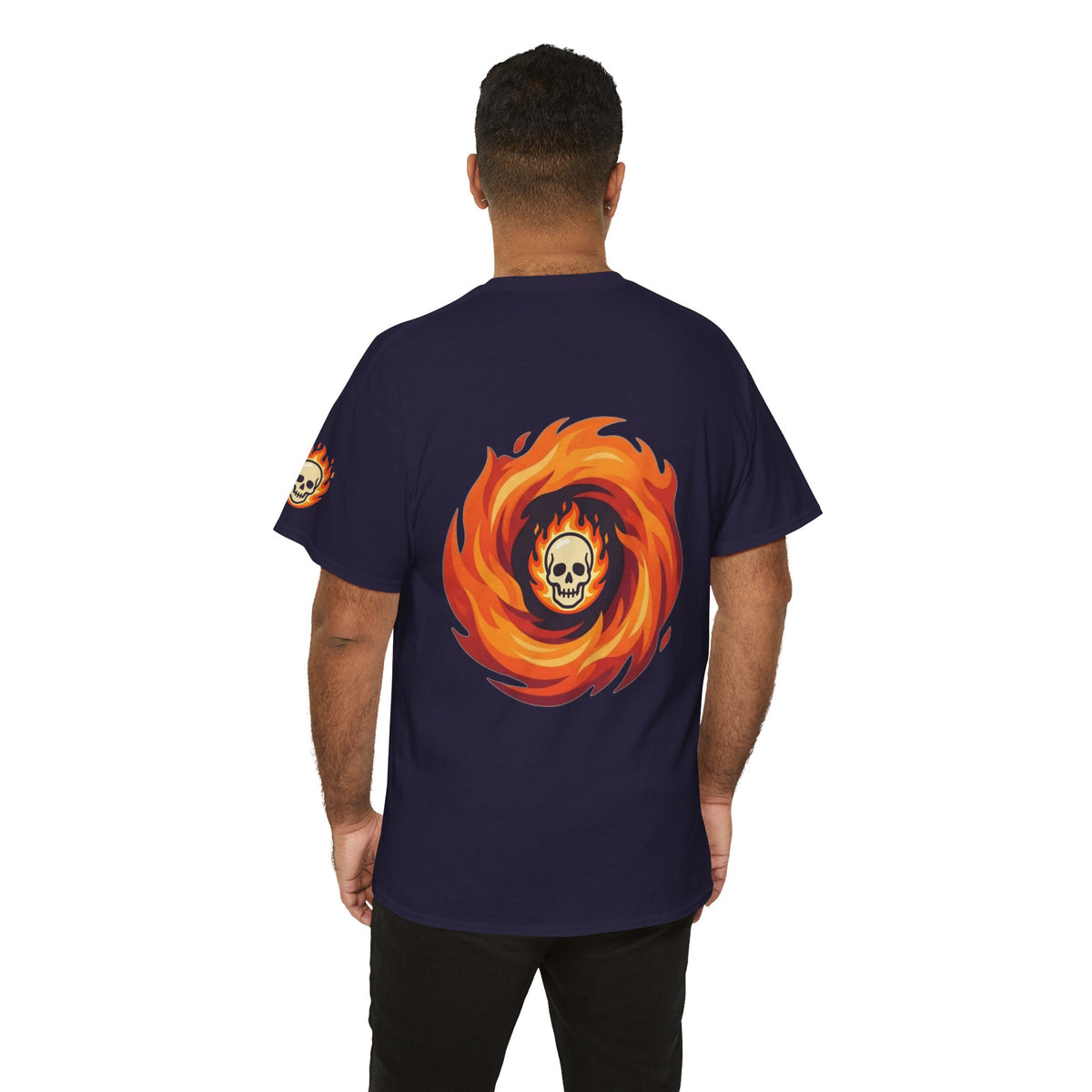 Color: Blackberry | Hellfire Premium Graphic Tee