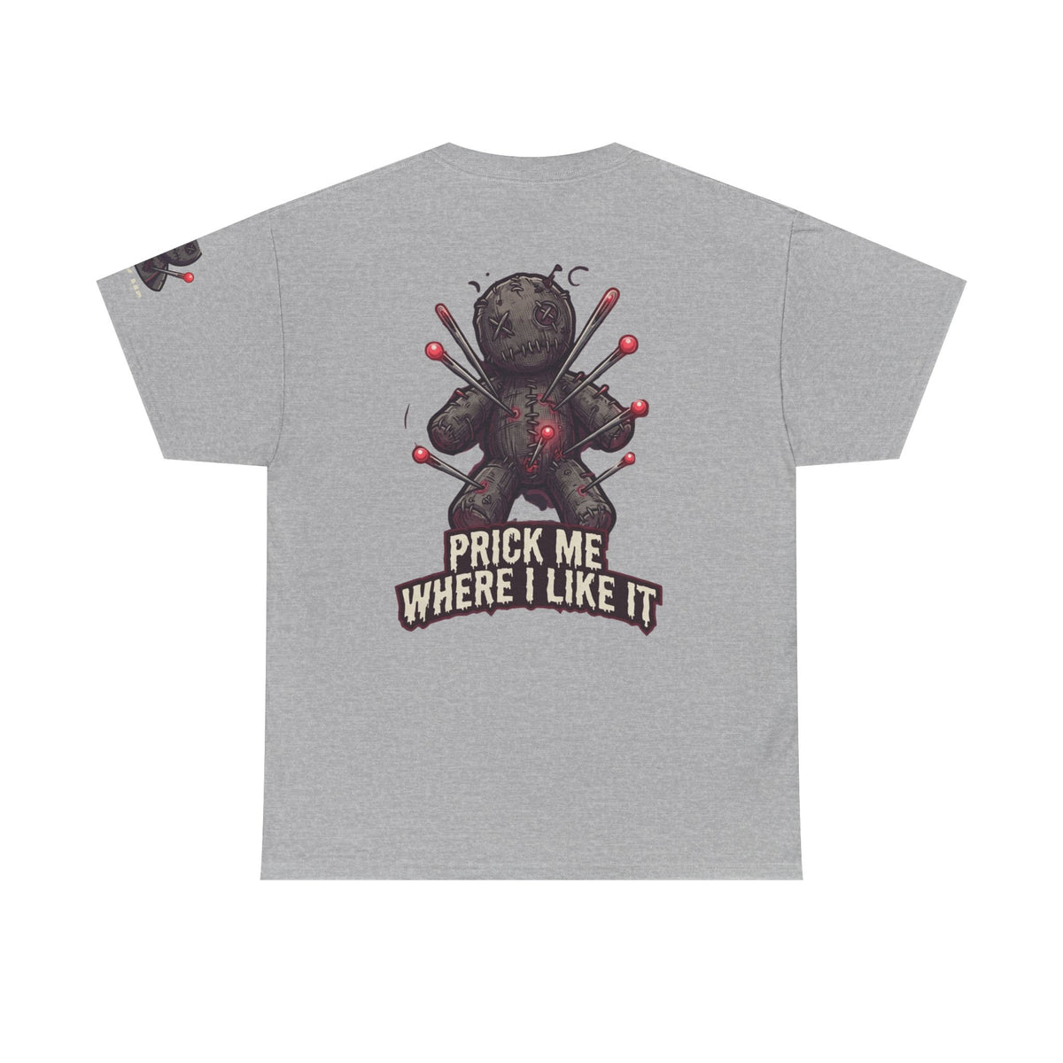 Color: Sport Grey | Prick Me Where I Like It Premium Graphic Tee