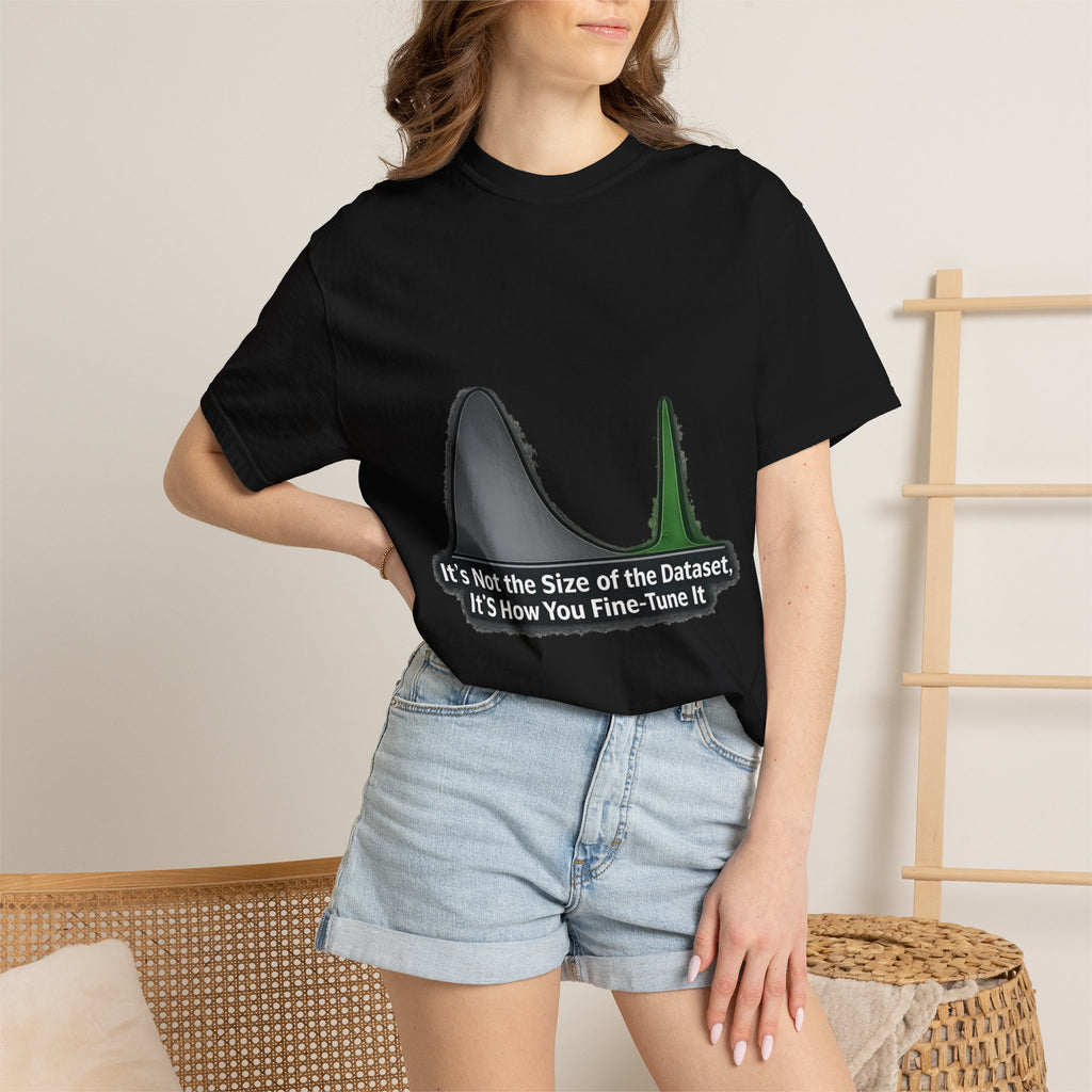 It's About the Size of Your Data Set | Garment-Dyed Tee — AttitudeShirts