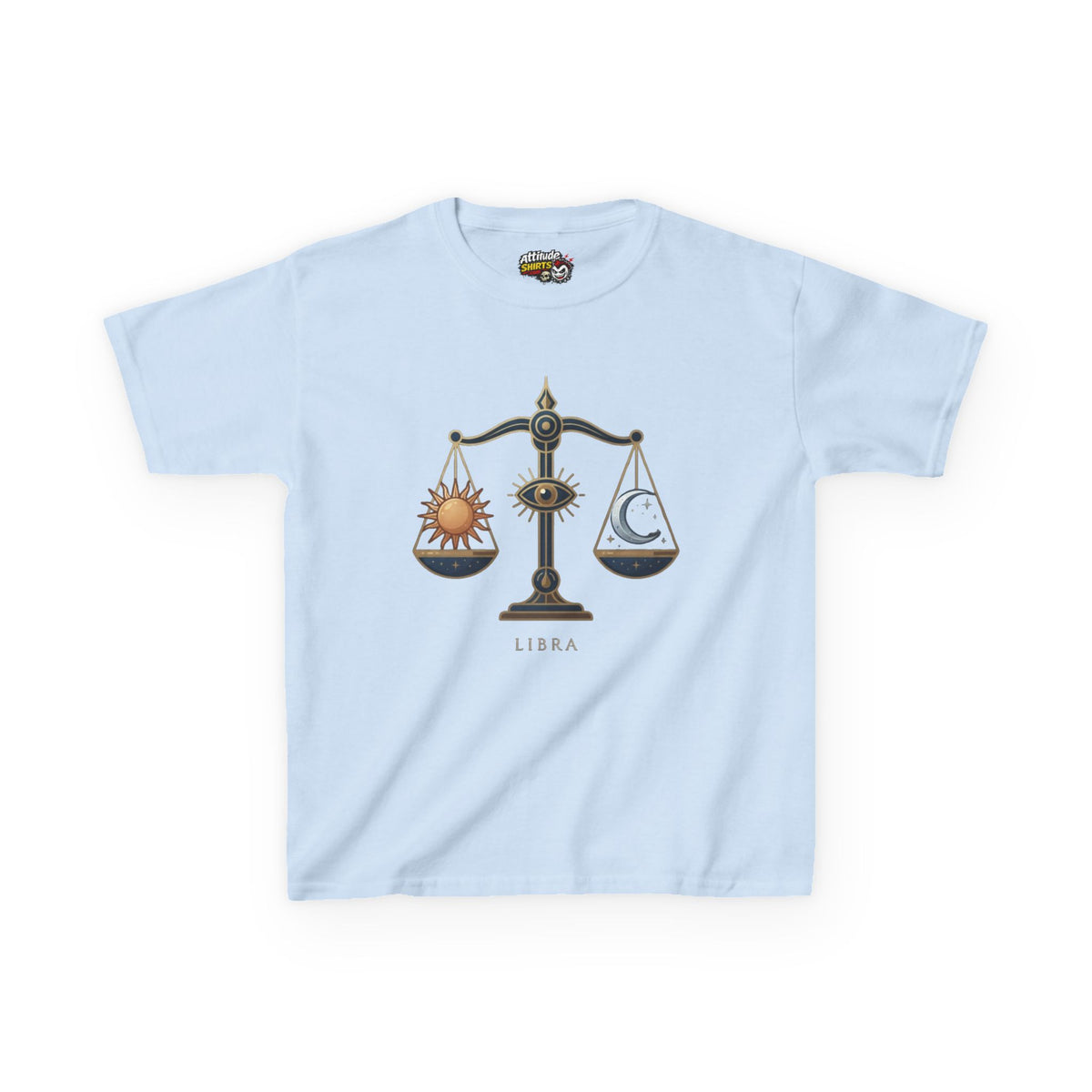 "Libra The Balanced Scales" Kids Tee