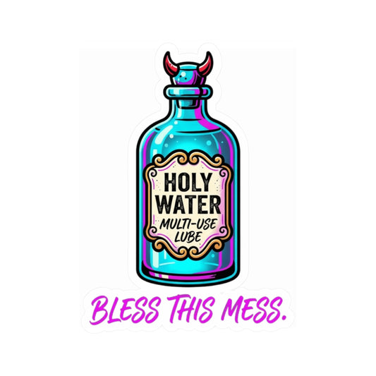 "Holy Lube" Sticker — Main