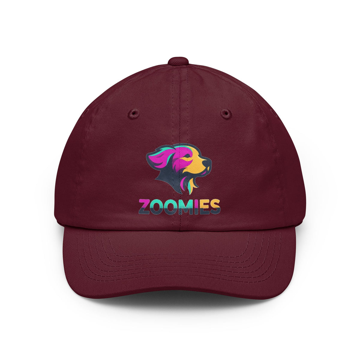 Color: Maroon | Professional Zoomie Expert Dad Hat — Graphic
