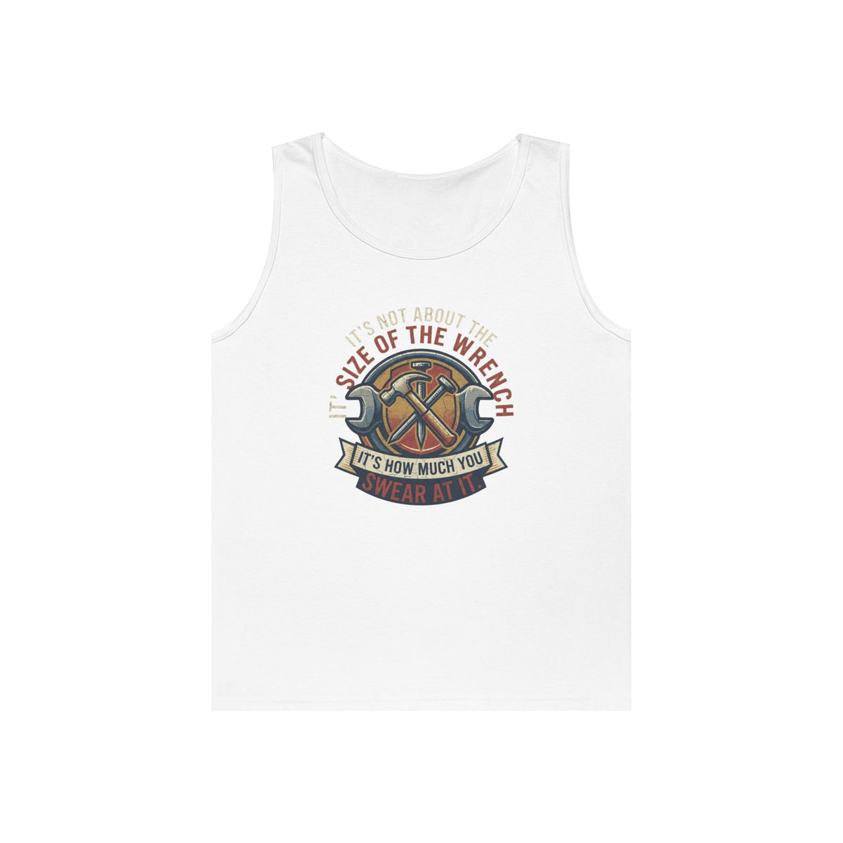 Color: White | Size Matters Tank Top
