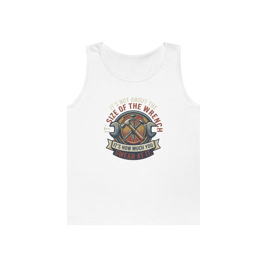 Color: White | Size Matters Tank Top