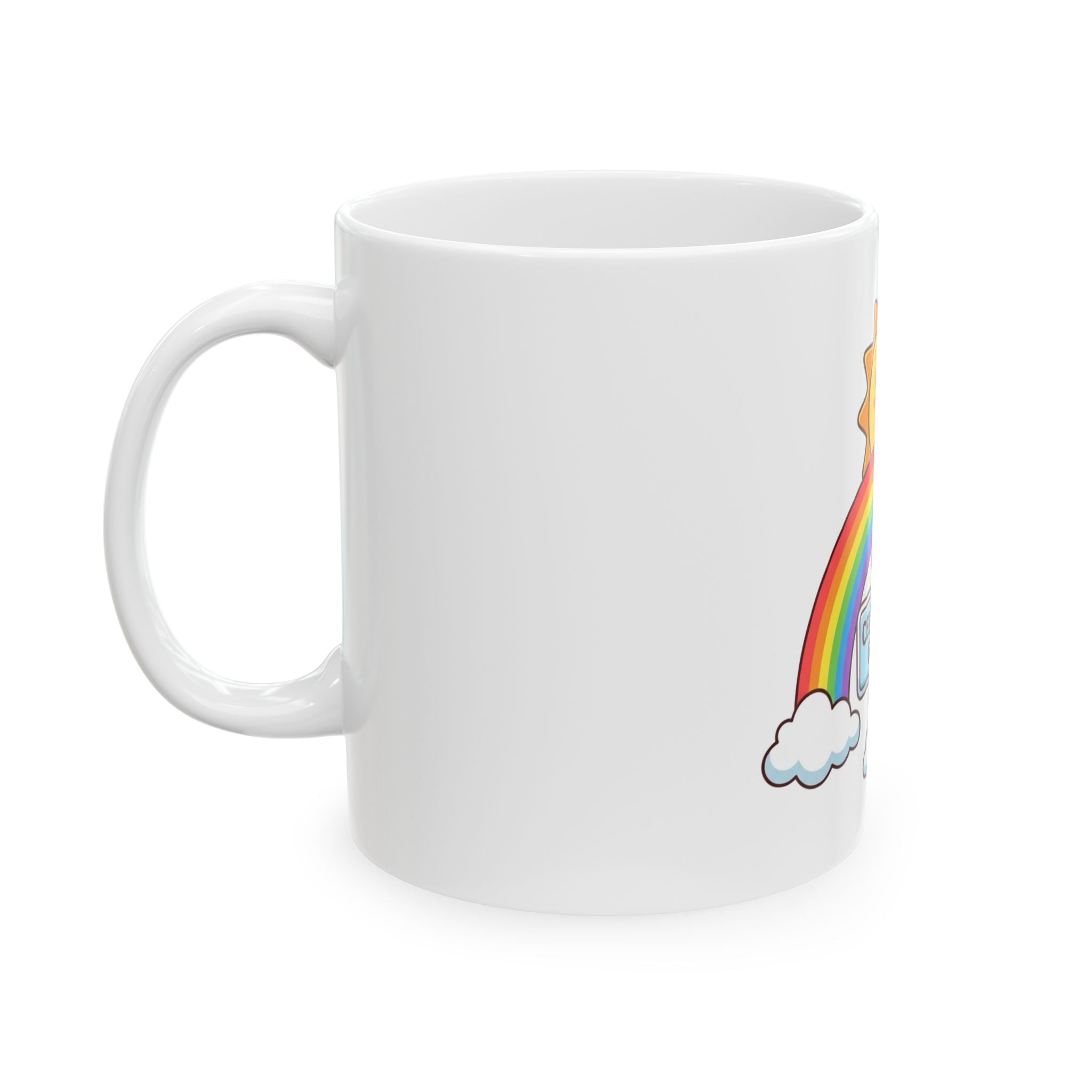 "Celebrating Gay Sex" White Ceramic Mug