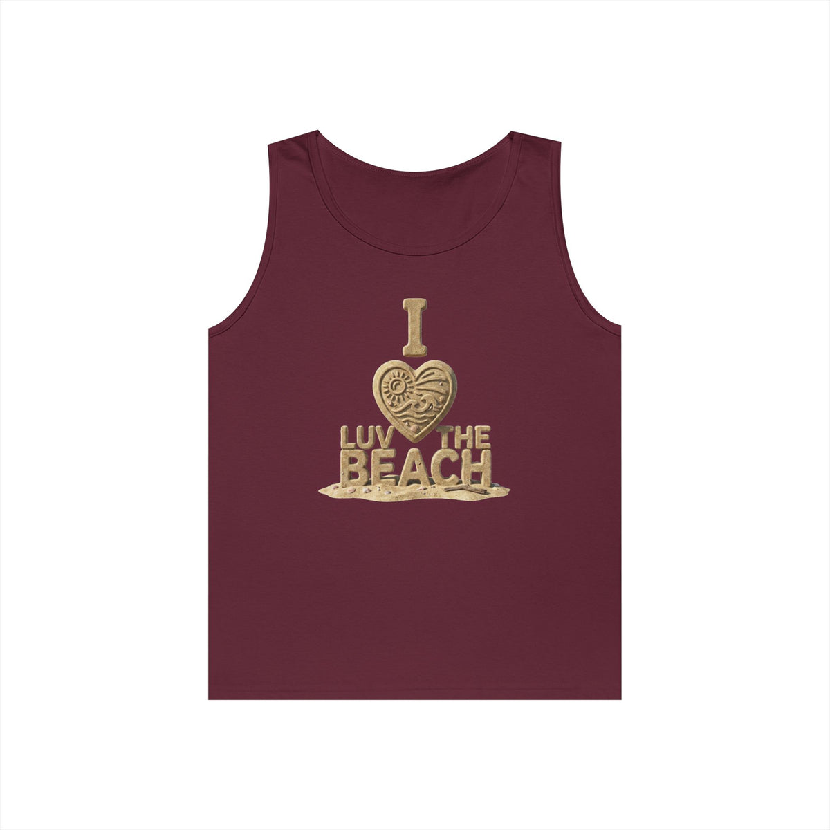 "I Luv The Beach" Tank Top