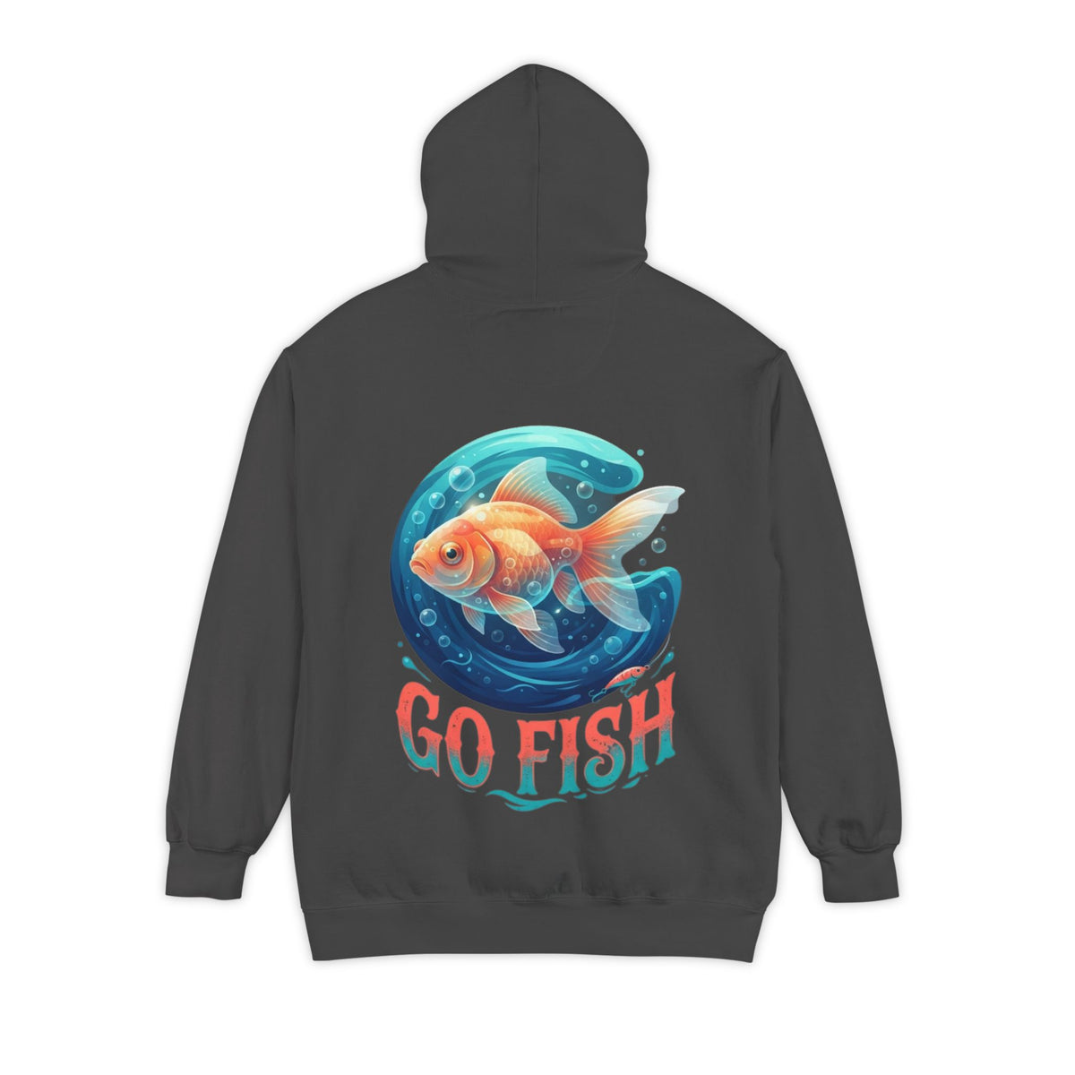 Color: Pepper | Go Fish Garment-Dyed Hoodie