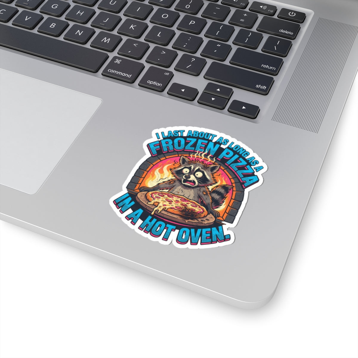 "Frozen Pizza in a Hot Oven" Sticker — Main