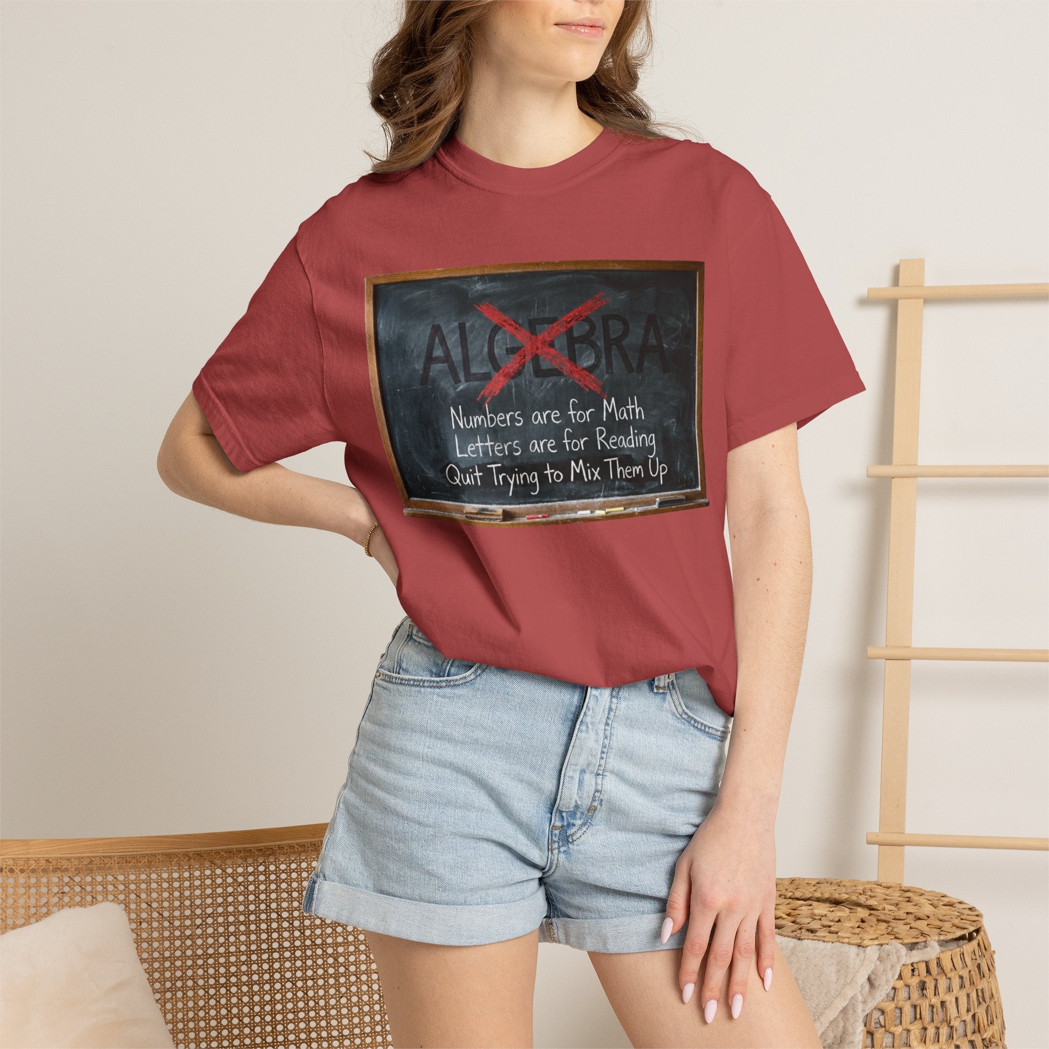 "Algebra" Unisex Garment-Dyed Tee
