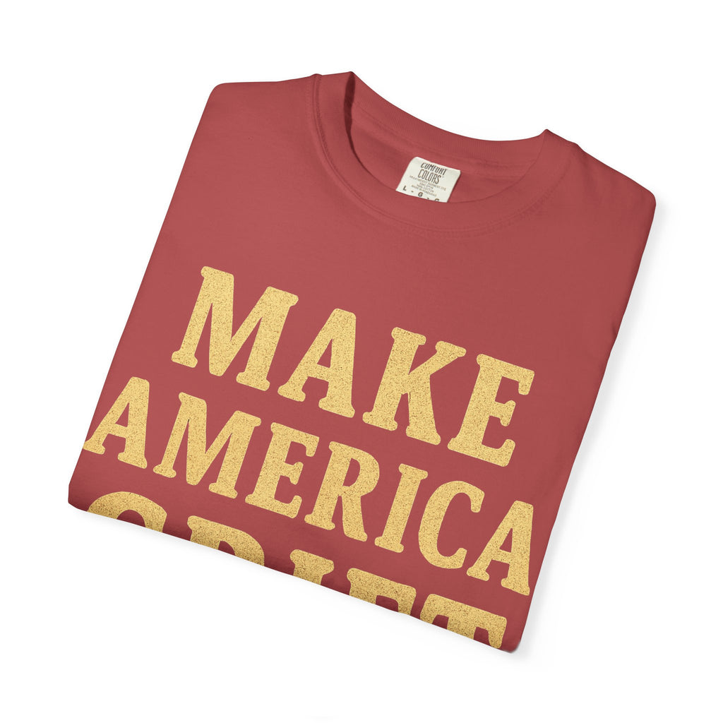 "Make America Grift Again" Unisex Garment-Dyed T-shirt
