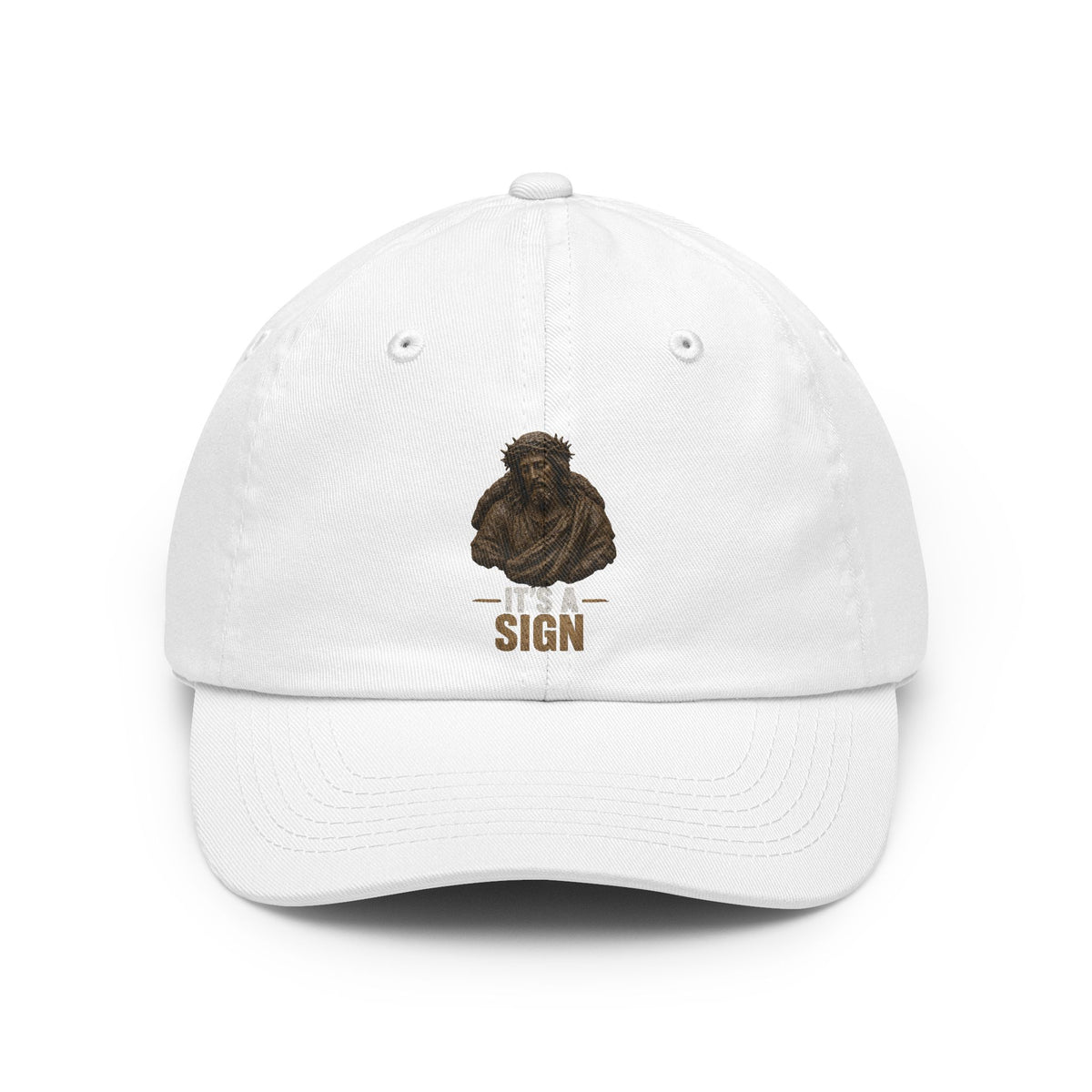 Color: White | Good Book Series It's a Sign Dad Hat