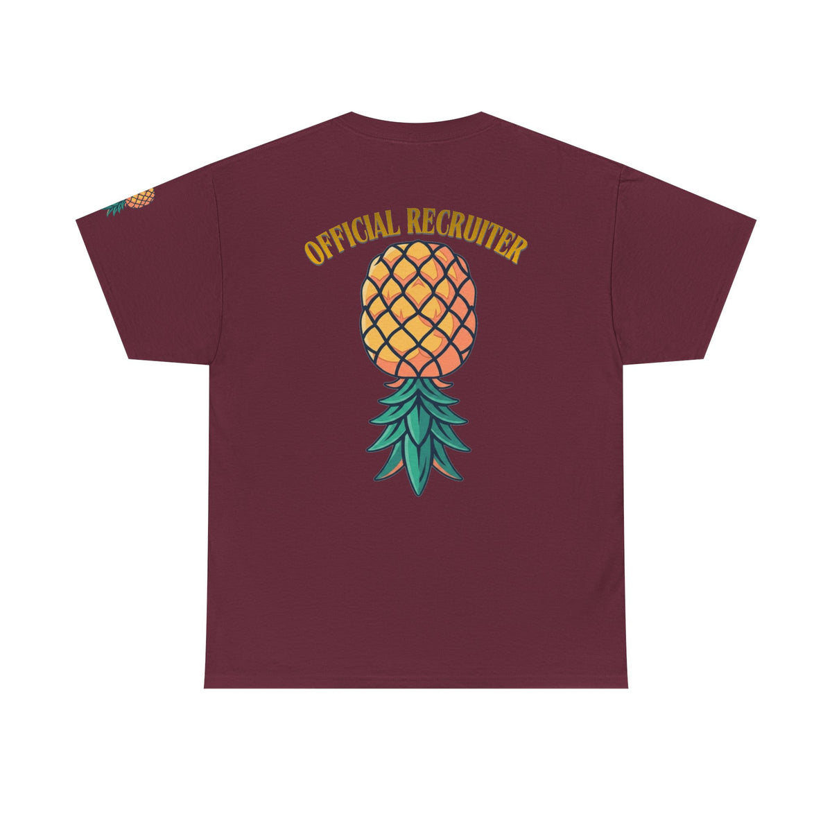 Color: Maroon | Official Recruiter Premium Graphic Tee