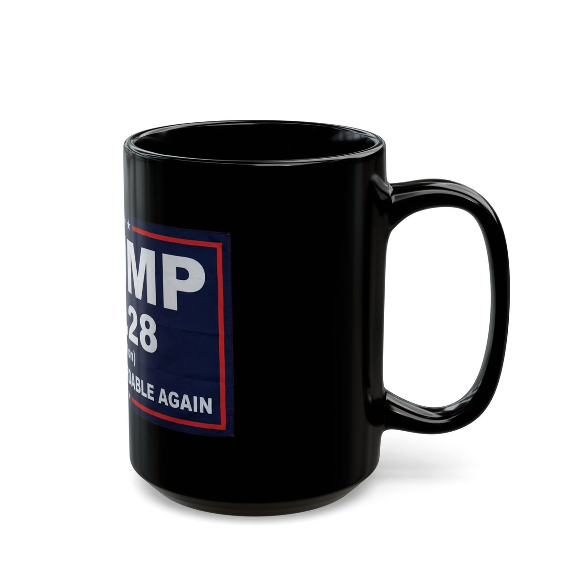 "Trump $20.28" Black Ceramic Mug