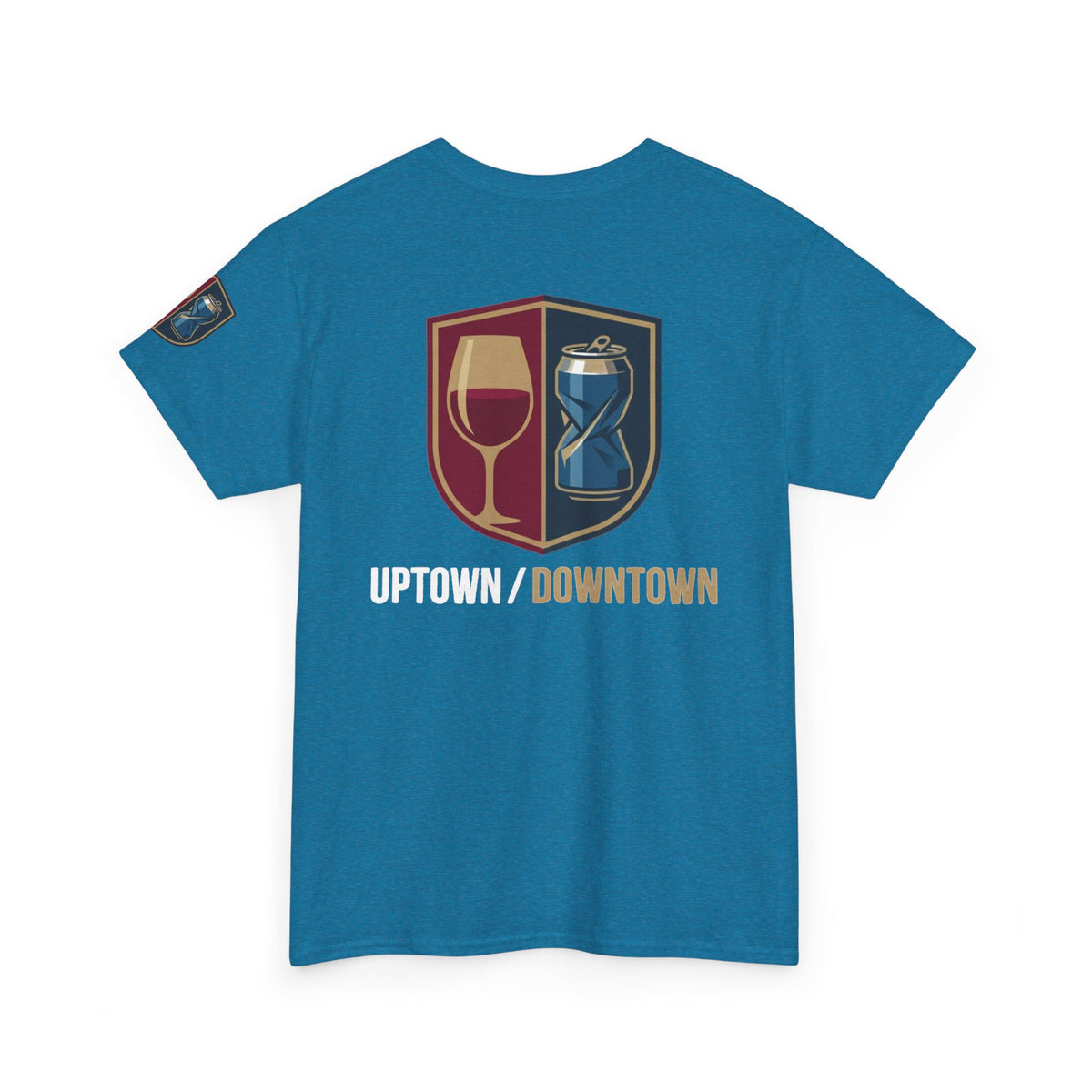 "Uptown-Downtown" Premium Graphic Tee