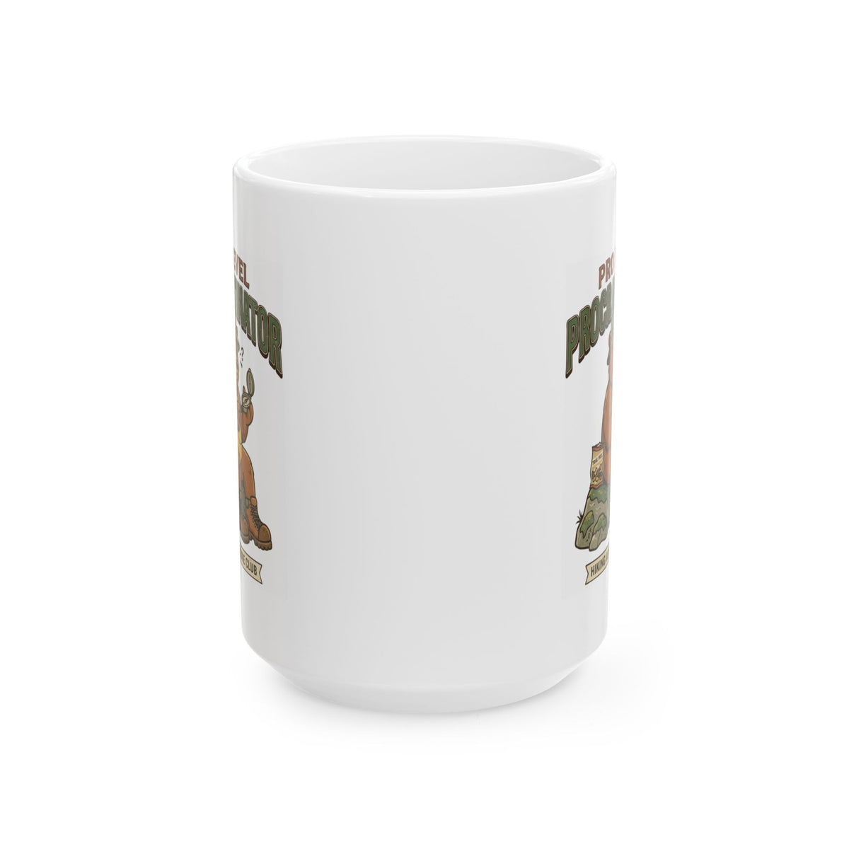 "Pro Level Procrastinator" White Ceramic Mug
