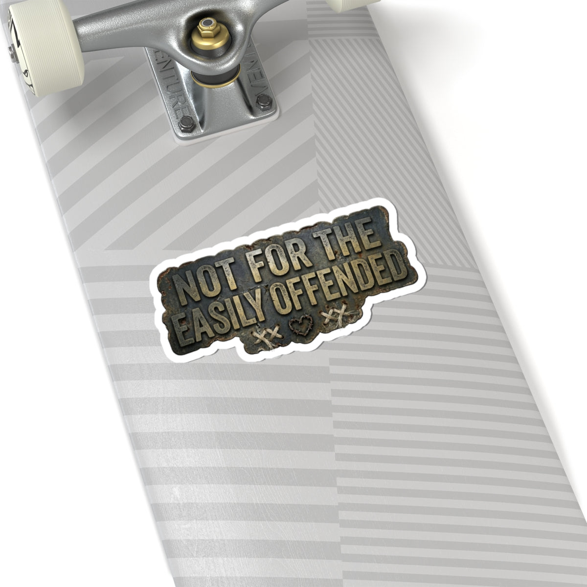 Fair Warning Label | Kiss-Cut Sticker — AttitudeShirts
