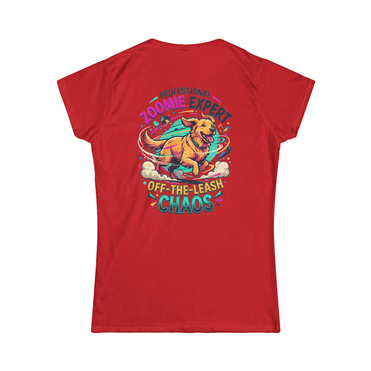 Color: Red | Professional Zoomie Expert Women's Tee