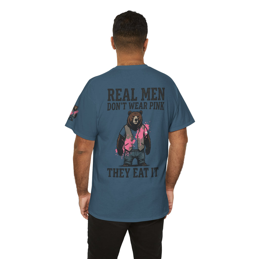 "Real Men Eat Pink" Premium Graphic Tee