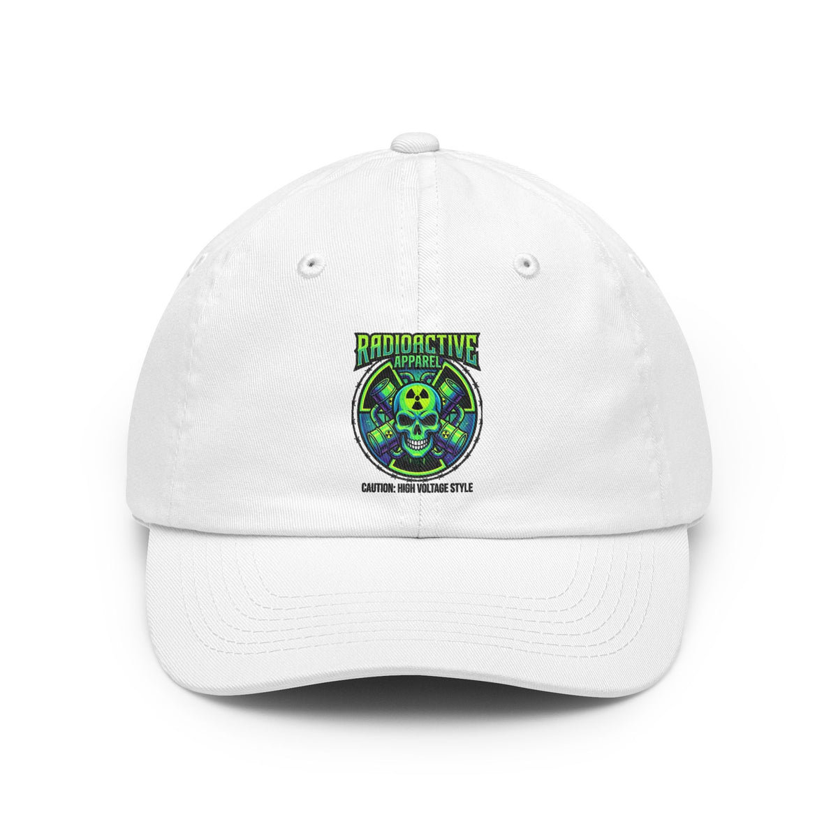 Color: White | Radioactive Apparel Dad Hat