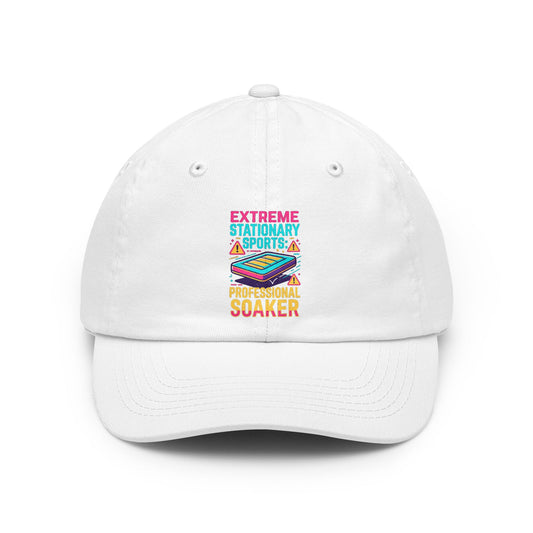 Color: White | Professional Soaker Dad Hat
