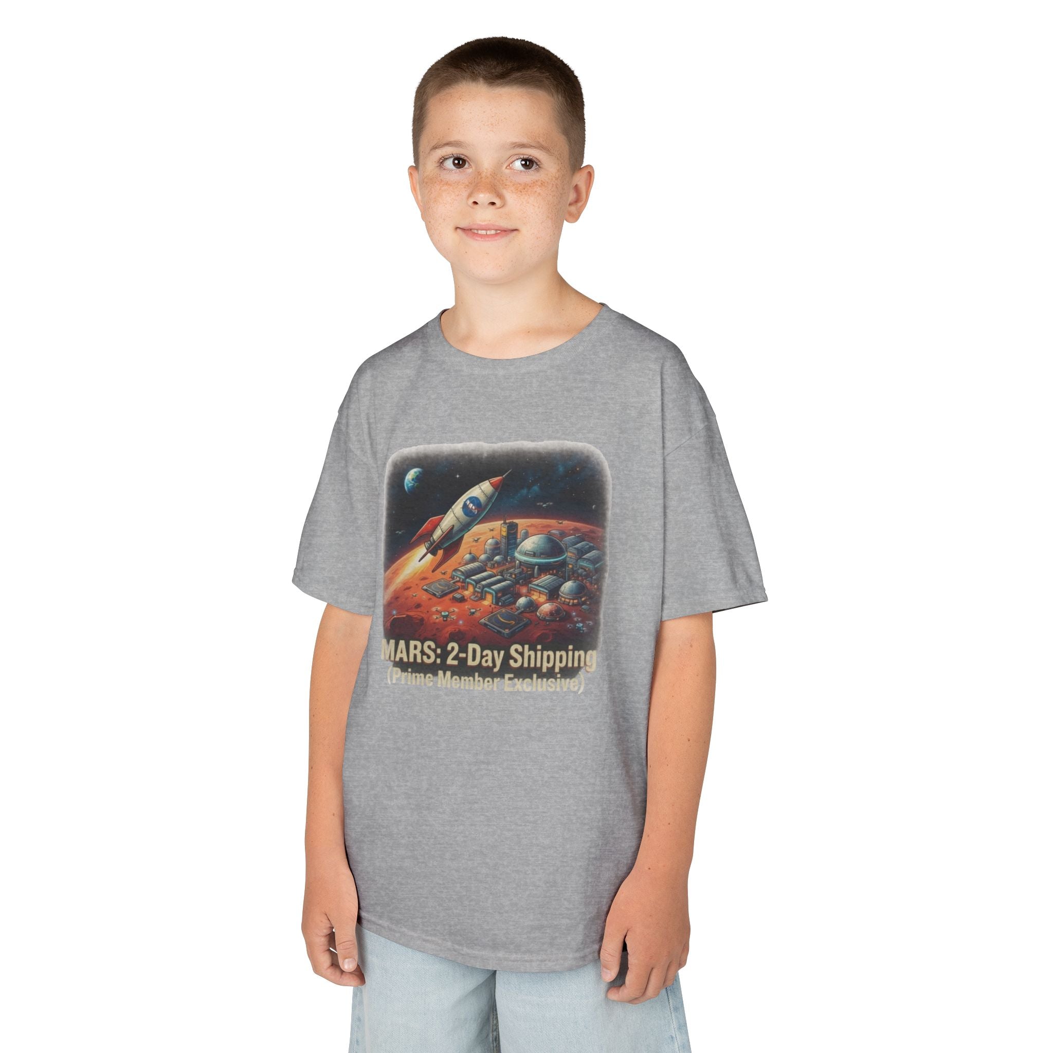 "Mars 2 Day Shipping" Kids Tee