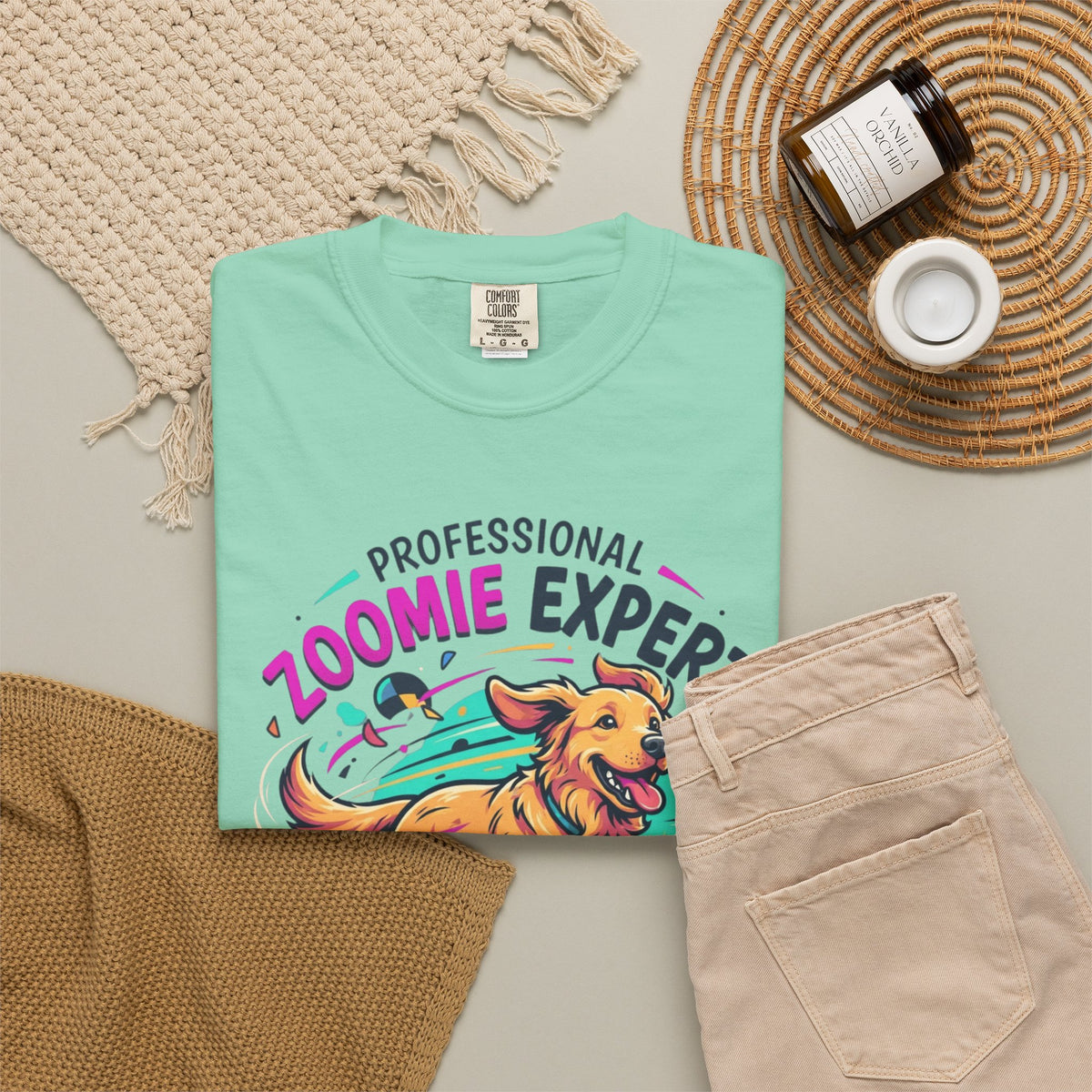 Professional Zoomie Expert Unisex Garment-Dyed Tee