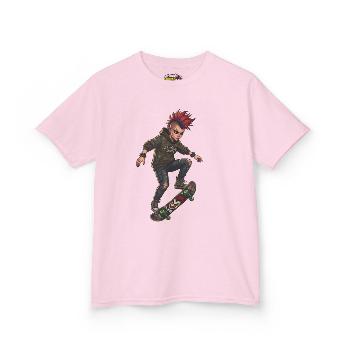 Color: Light Pink | Riot Kids Tee