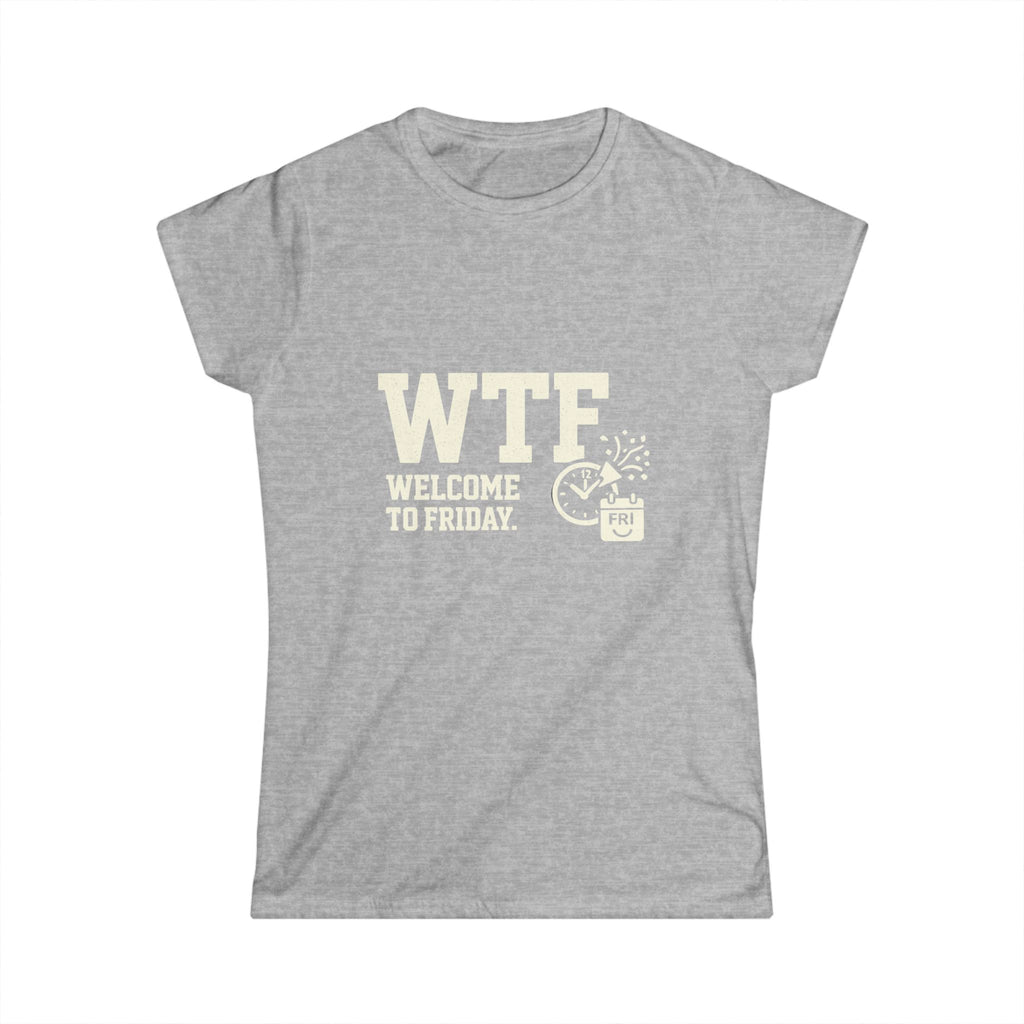 Finally Freaking Friday | Women's Tee — AttitudeShirts