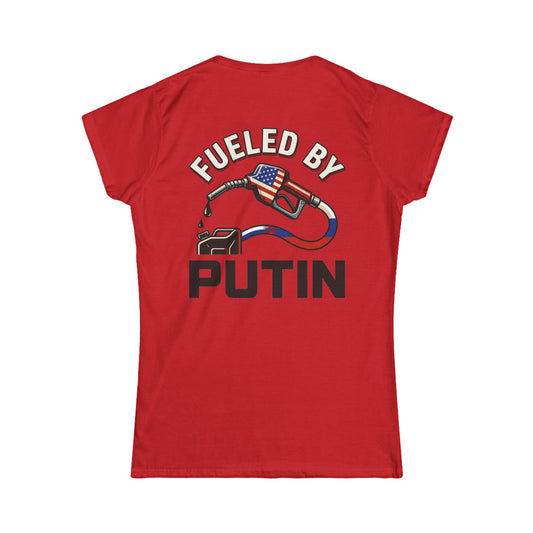 Color: Red | Fueled By Putin Women's Tee