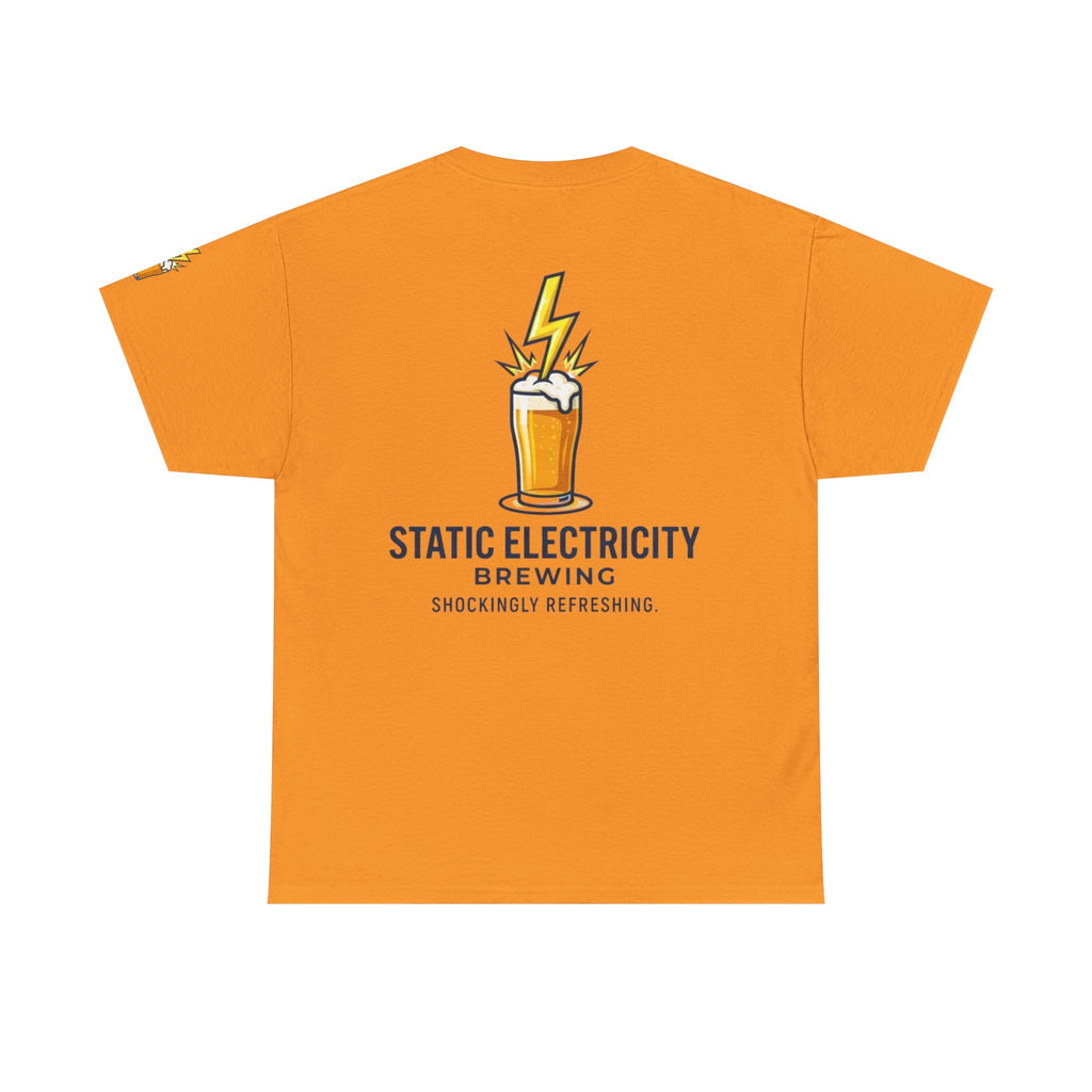 "Static Electricity Brewing" Premium Graphic Tee