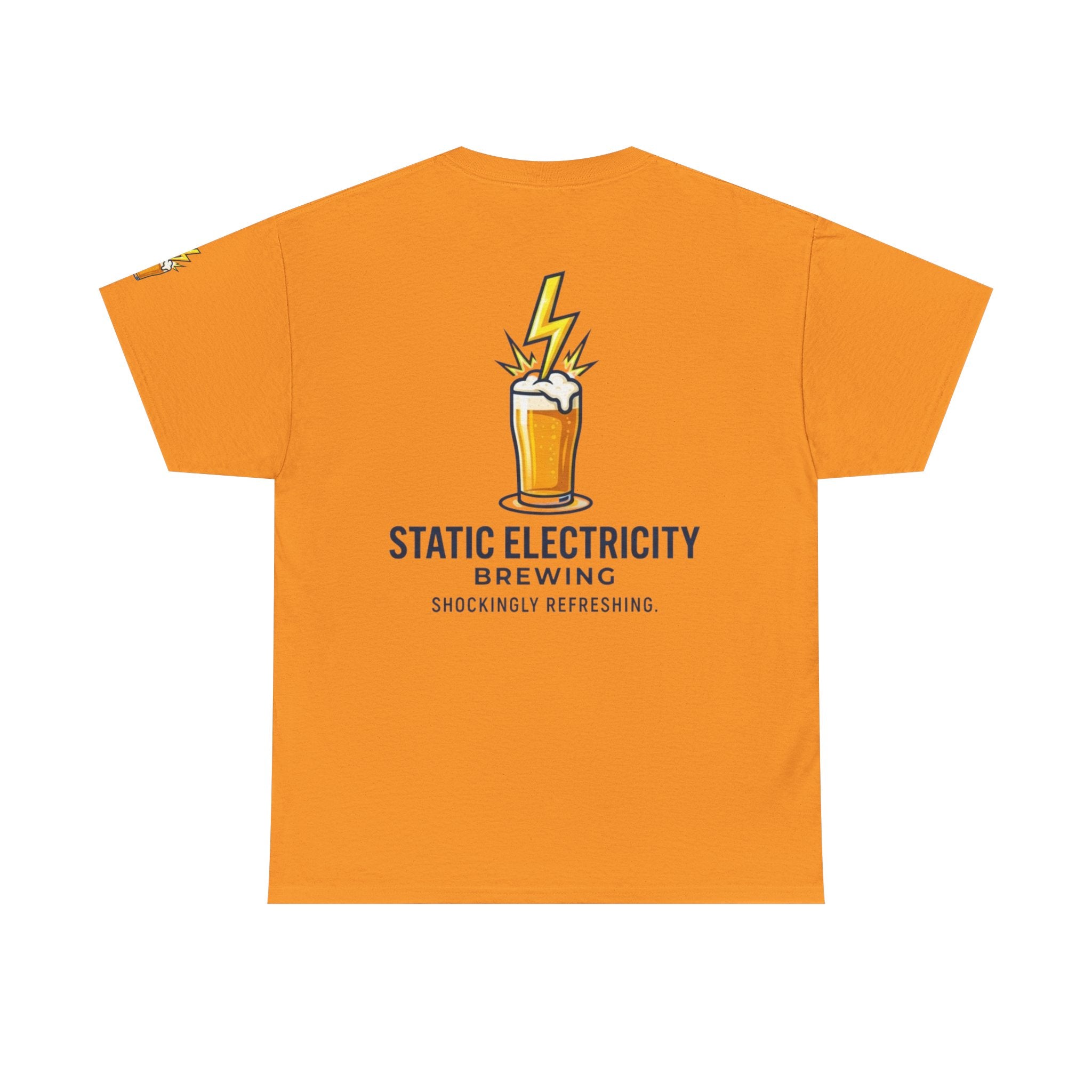 "Static Electricity Brewing" Premium Graphic Tee