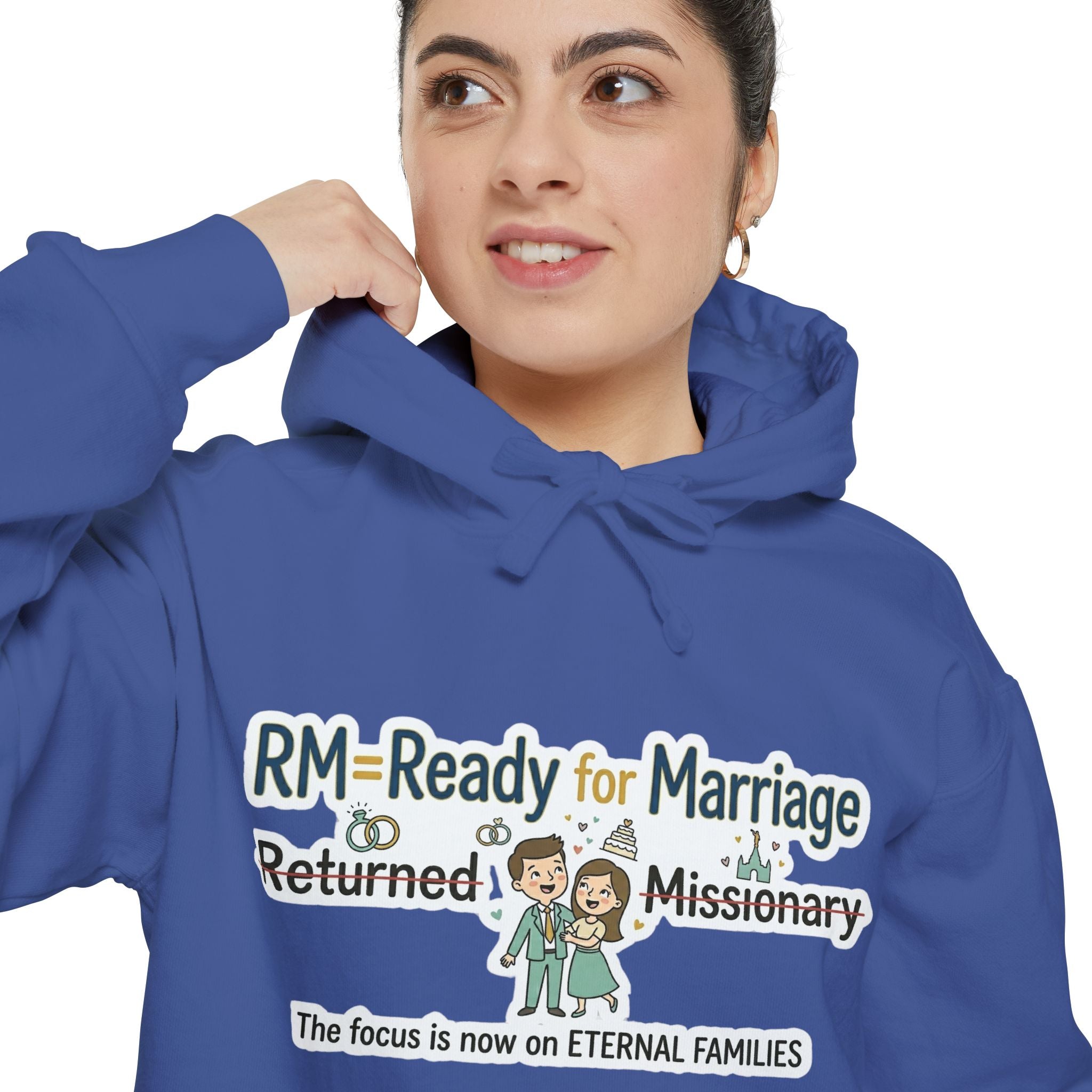 RM: Ready for Marriage (Probably Not) | Garment-Dyed Hoodie — AttitudeShirts