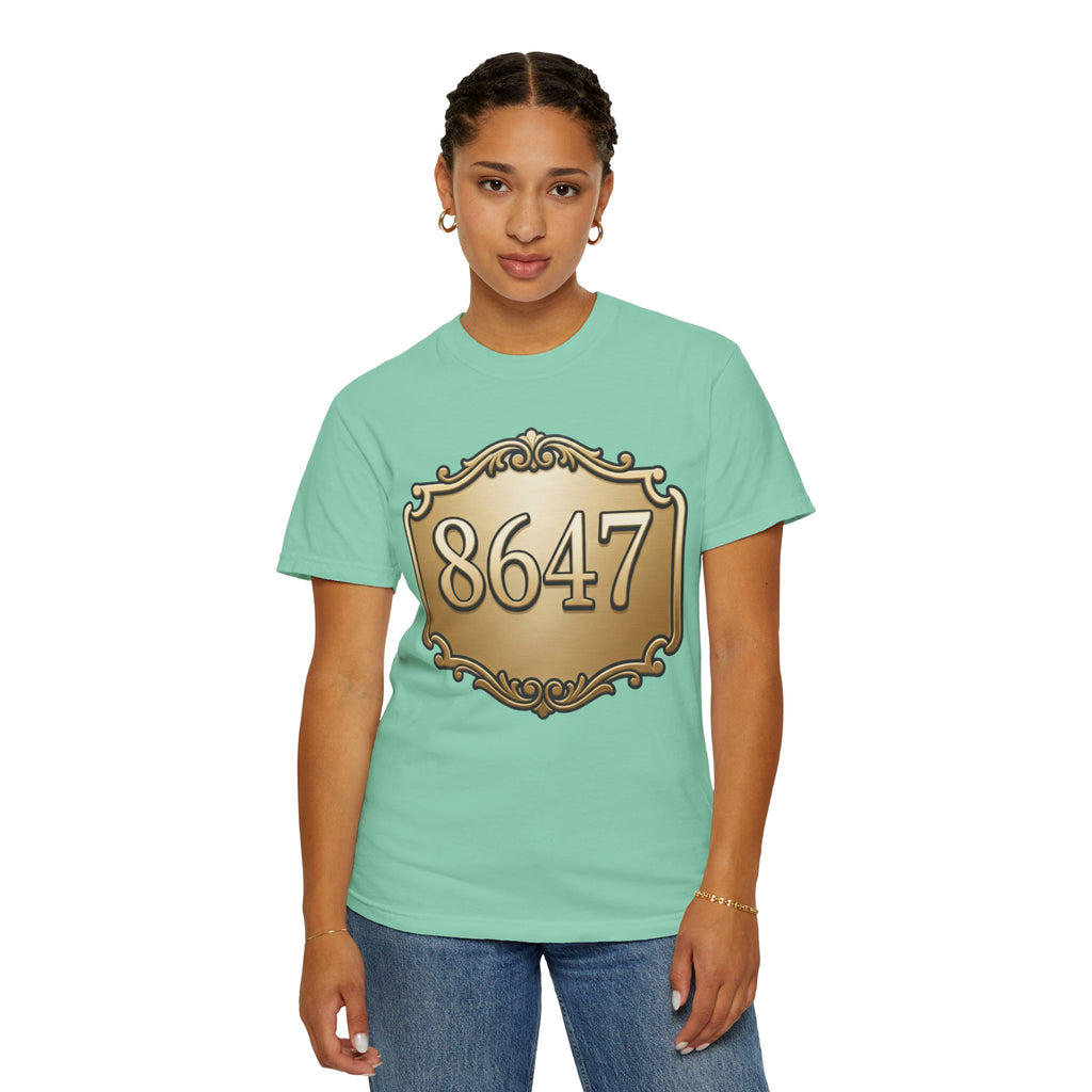 "8647" Unisex Garment-Dyed Tee