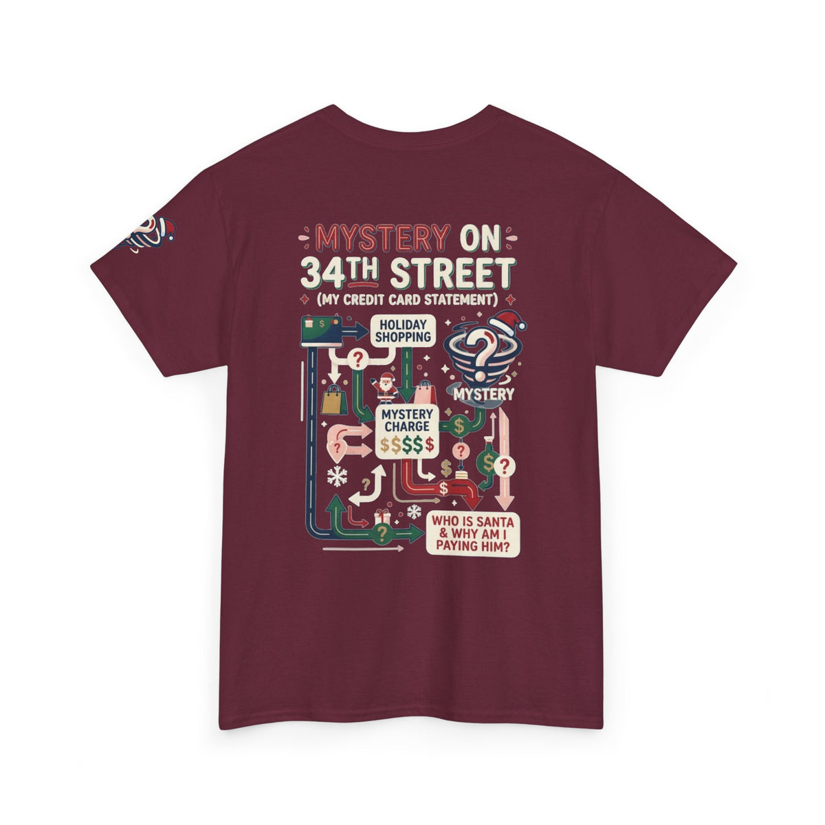 "Mystery On 34th Street" Premium Graphic Tee