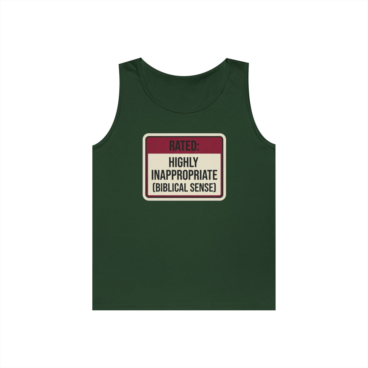 "Good Book Series Highly Inappropriate" Tank Top