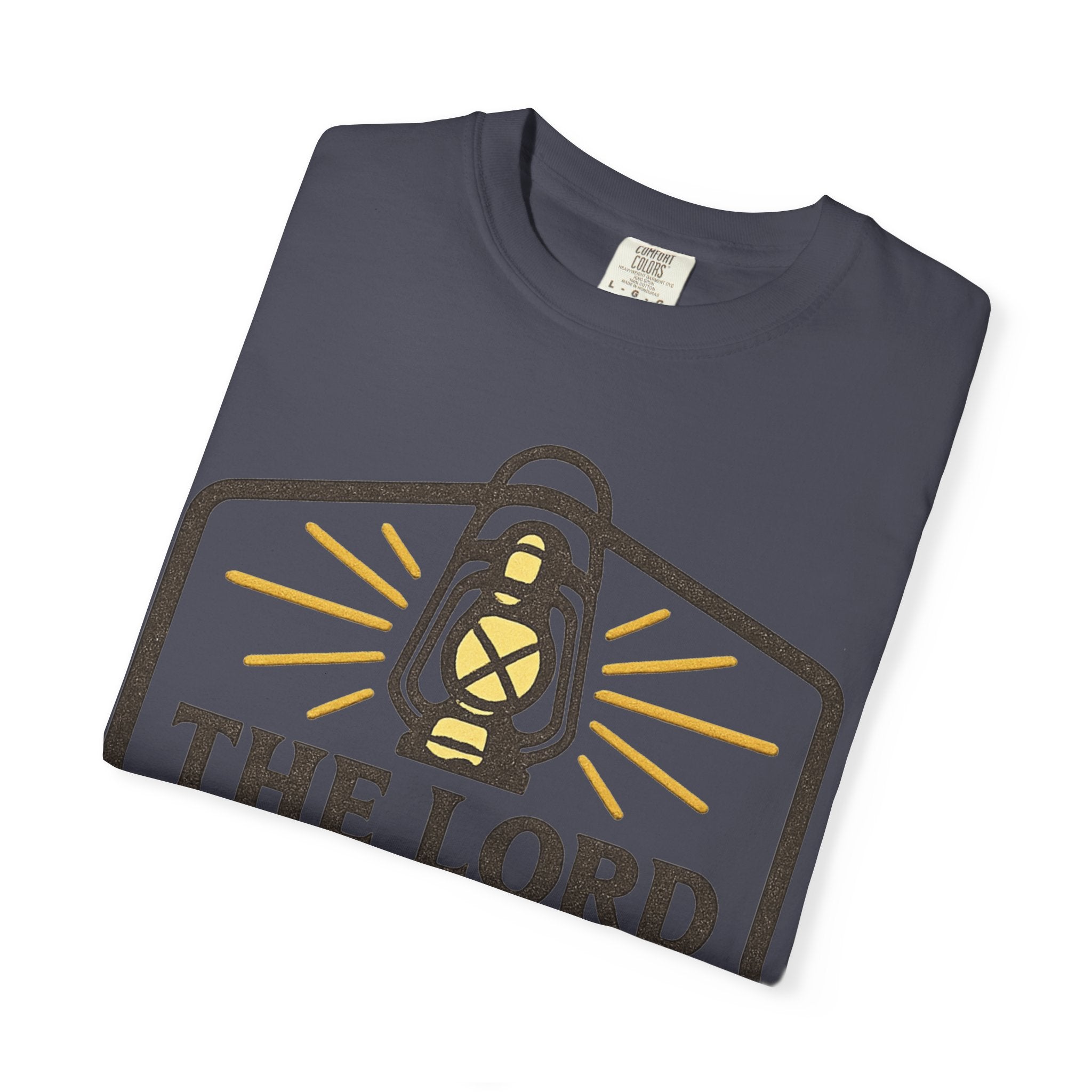 "The Lord is My Light" Unisex Garment-Dyed T-shirt