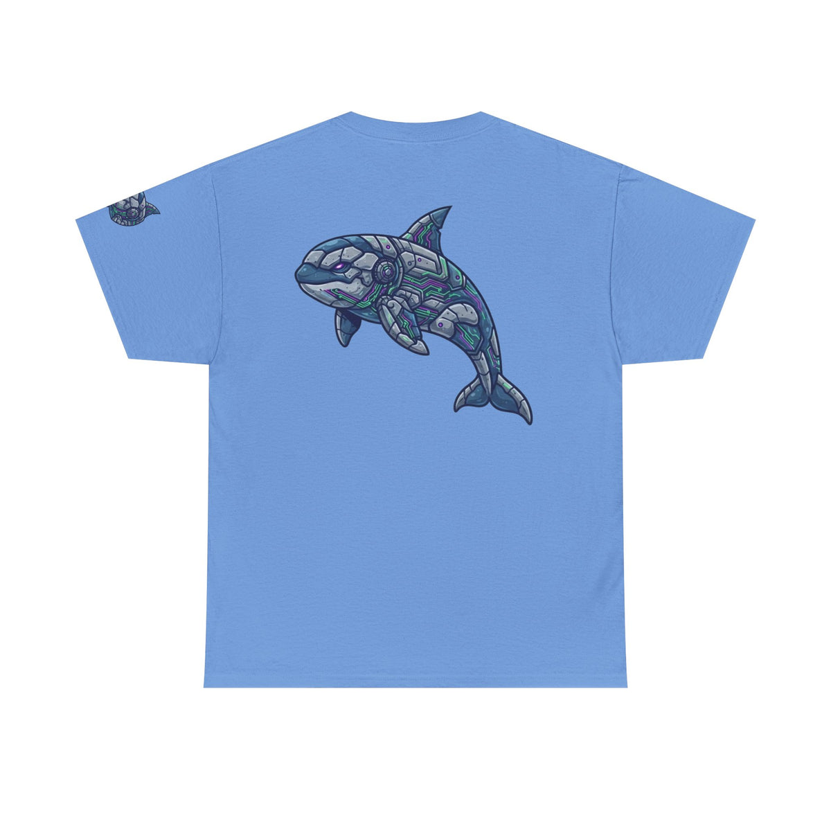 Color: Carolina Blue | Killer Whale Premium Graphic Tee