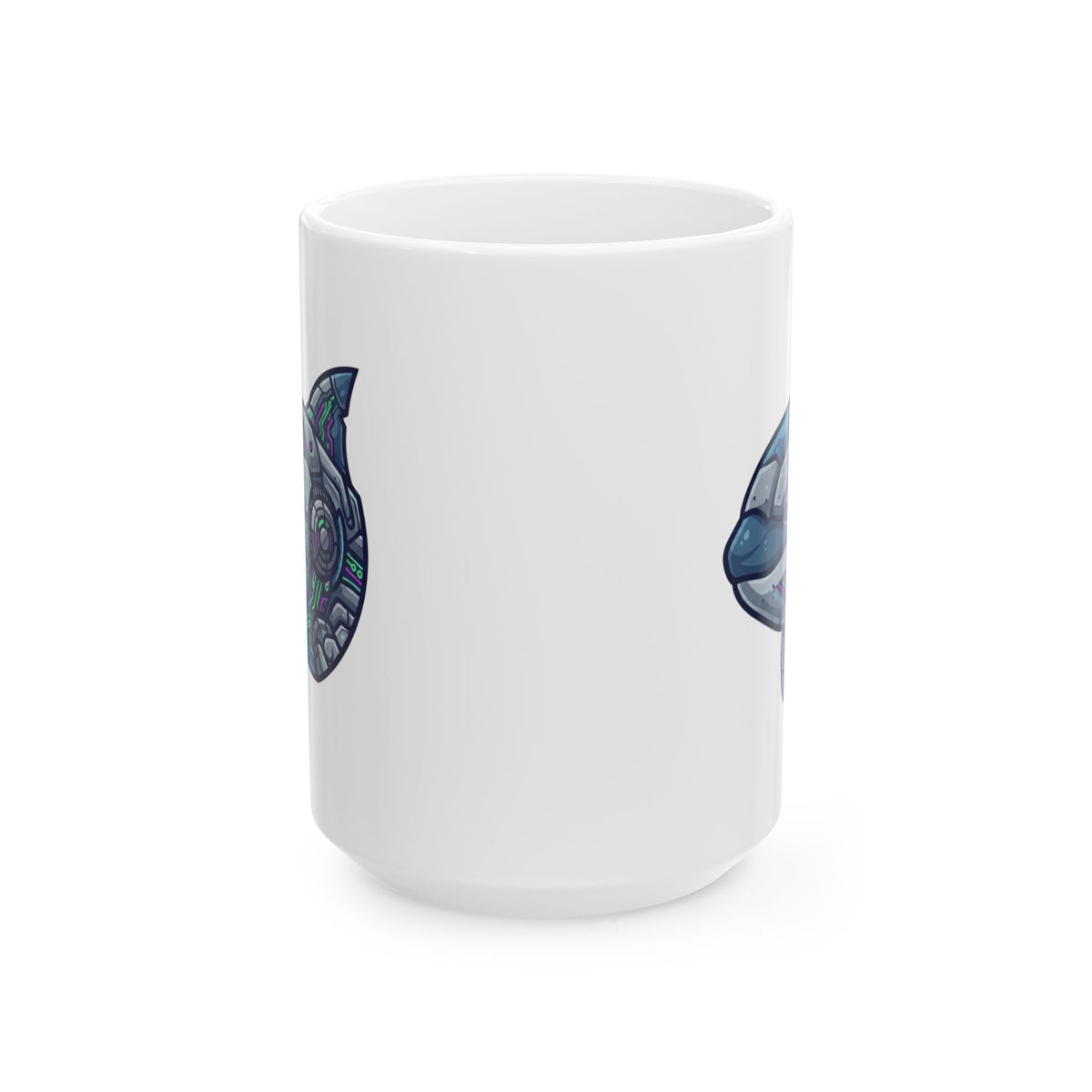 "Killer Whale" White Ceramic Mug — Graphic
