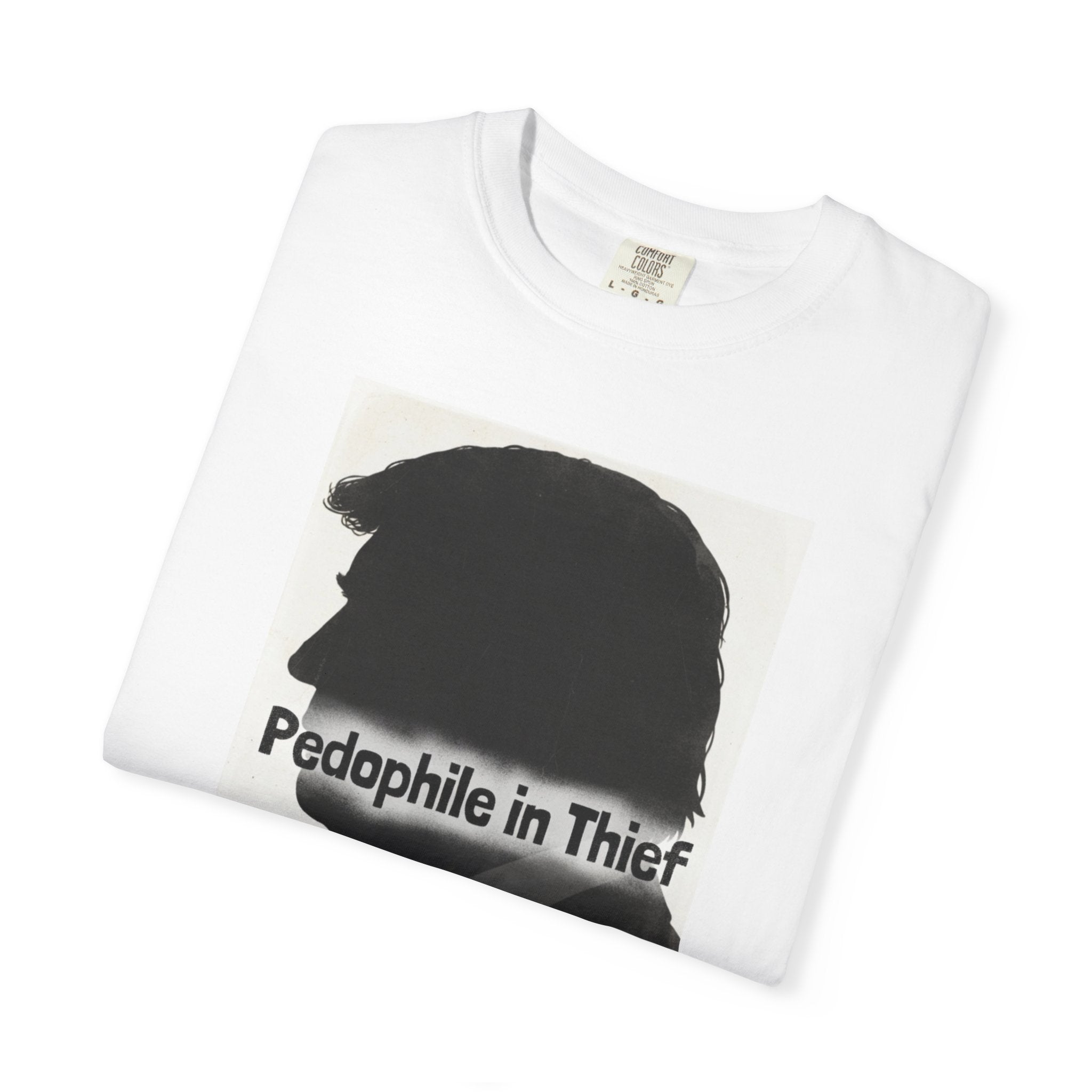 Pedo in Thief | Garment-Dyed Tee — AttitudeShirts