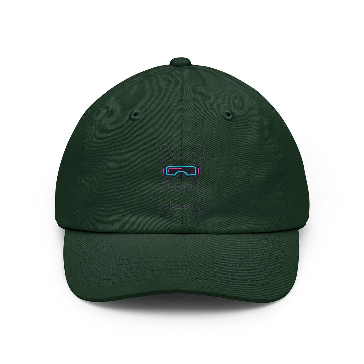 Color: Forest Green | Cool Pup Dad Hat — Graphic