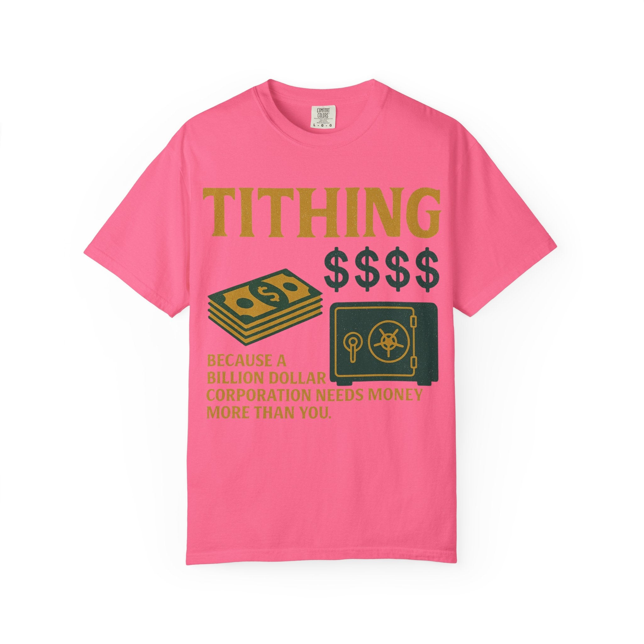 "Corporate Charity" Unisex Garment-Dyed T-shirt