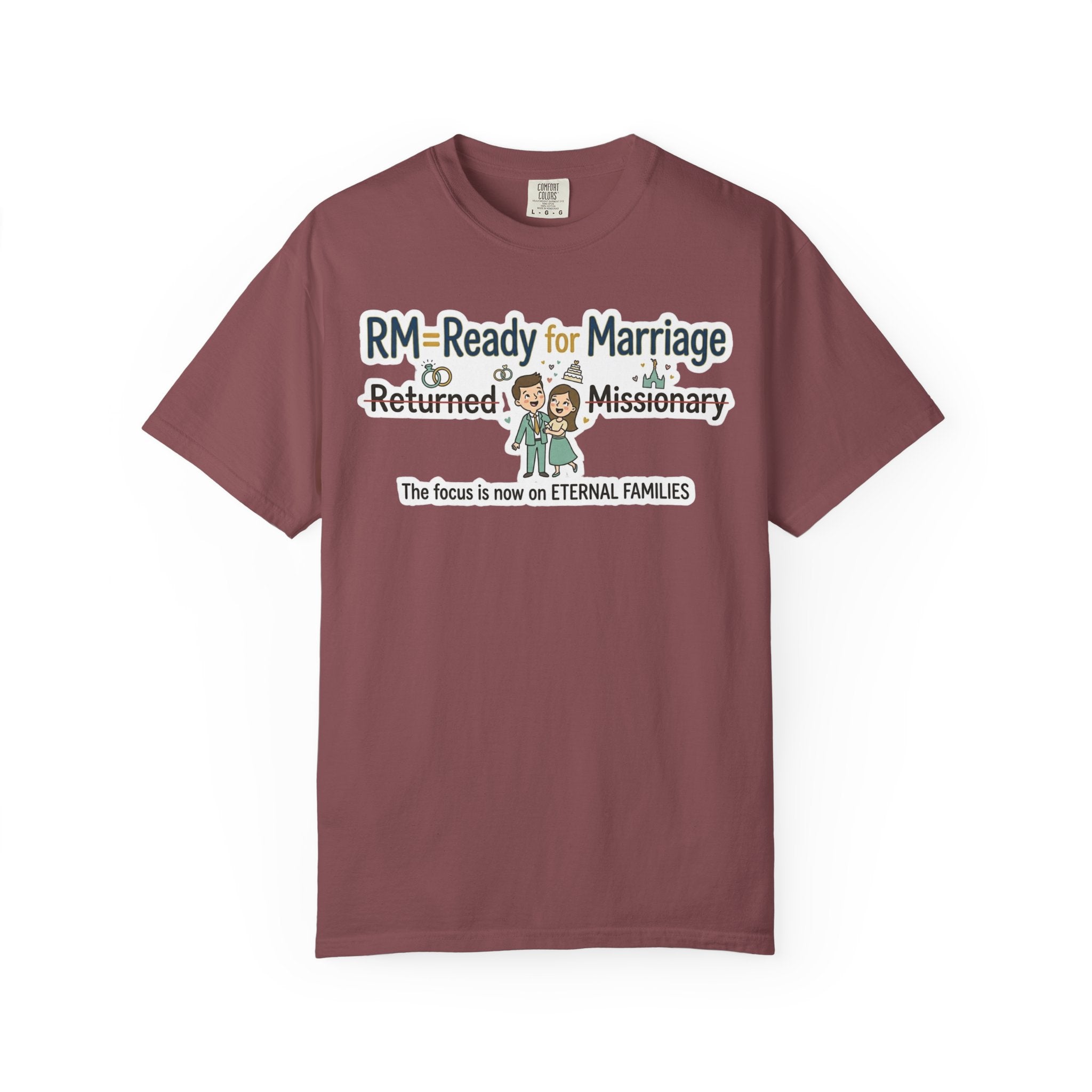 RM: Ready for Marriage (Probably Not) | Garment-Dyed Tee — AttitudeShirts
