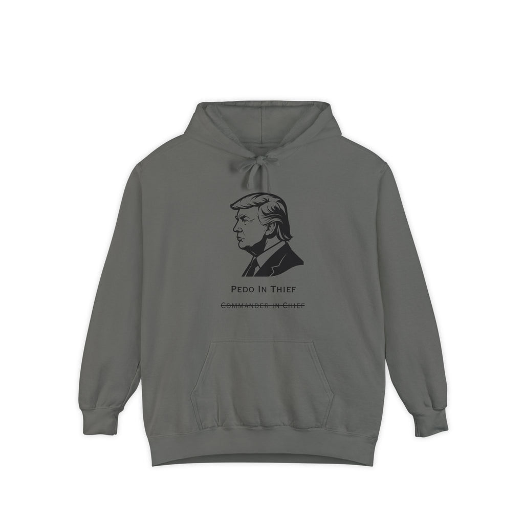 Pedo in Thief | Garment-Dyed Hoodie — AttitudeShirts