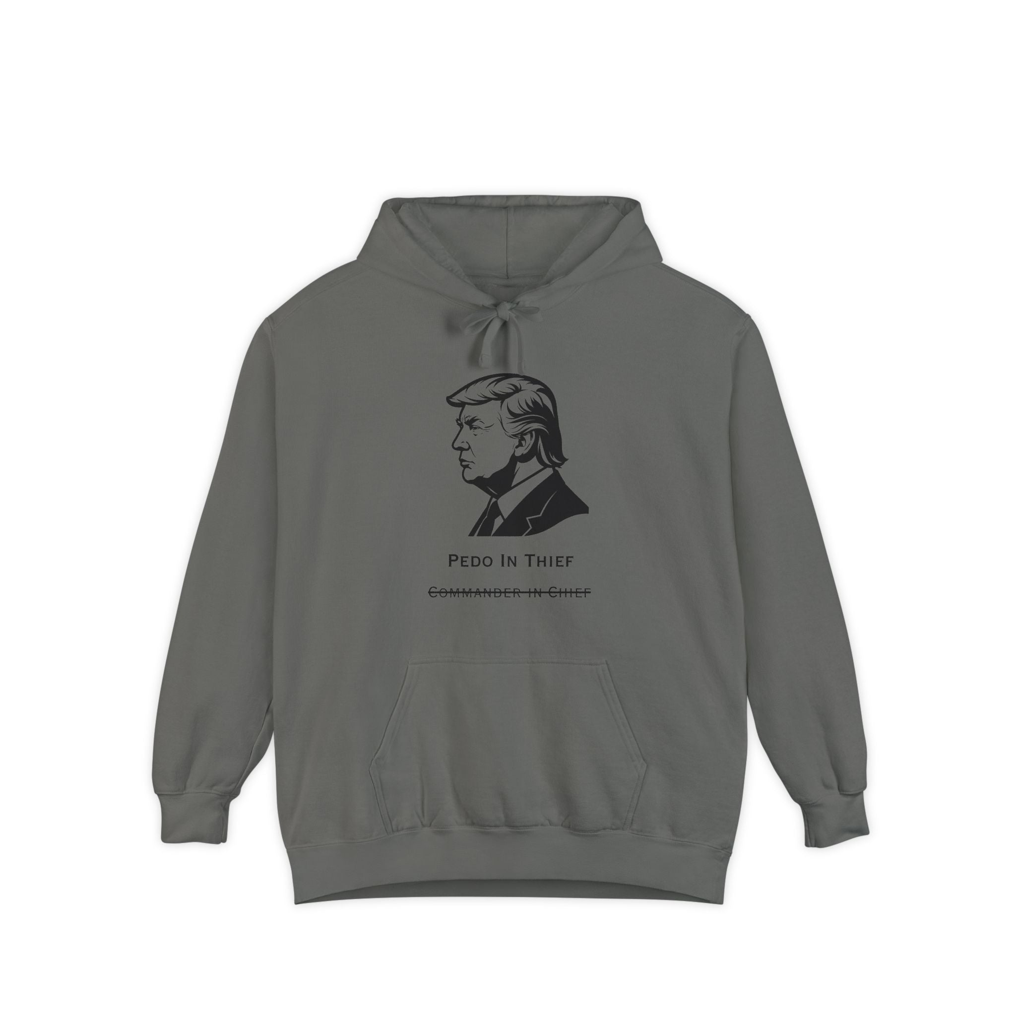 Pedo in Thief | Garment-Dyed Hoodie — AttitudeShirts