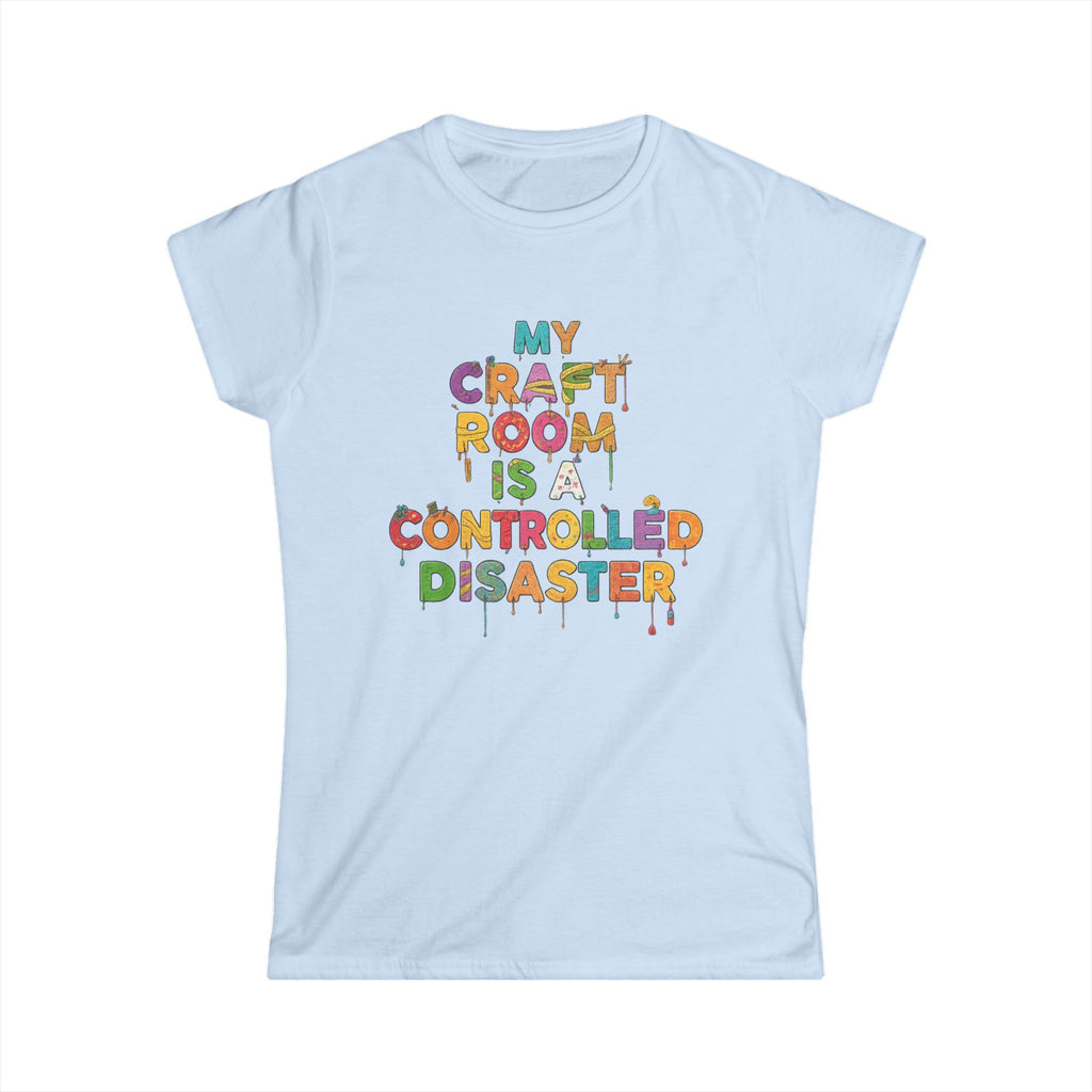 My Craft Room, My Rules | Women's Tee — AttitudeShirts