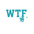 WTF? Nah, Way Too Funny | Kiss-Cut Sticker — AttitudeShirts